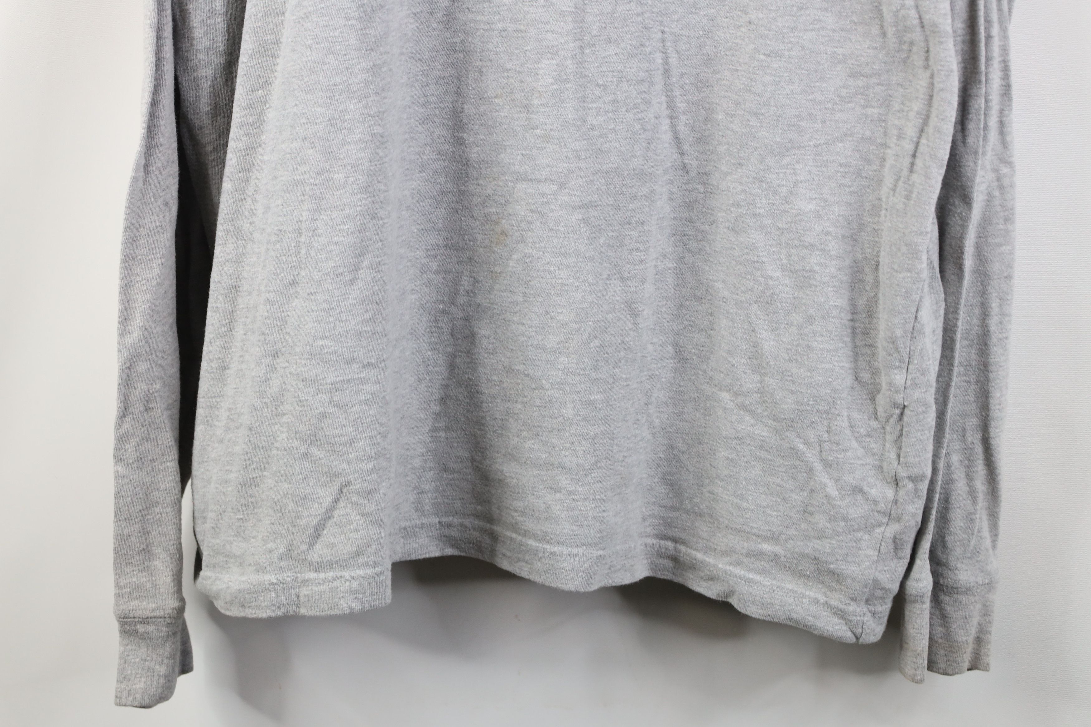 Carhartt Vintage Y2K Carhartt Spell Long Sleeve T-Shirt Heather Gray Size US XL / EU 56 / 4 - 3 Thumbnail