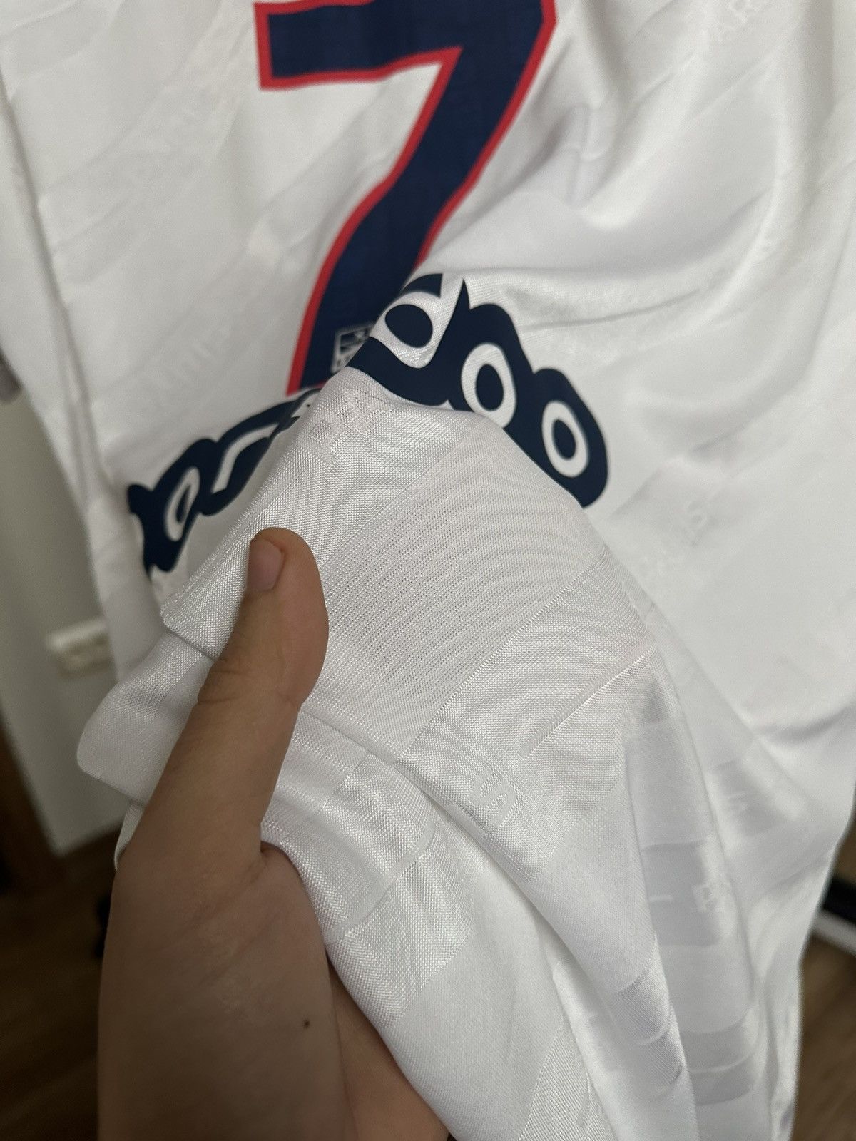 Nike 2019/2020 Nike Paris Saint Germain PSG Mbappe Soccer Jersey Size US L / EU 52-54 / 3 - 16 Thumbnail