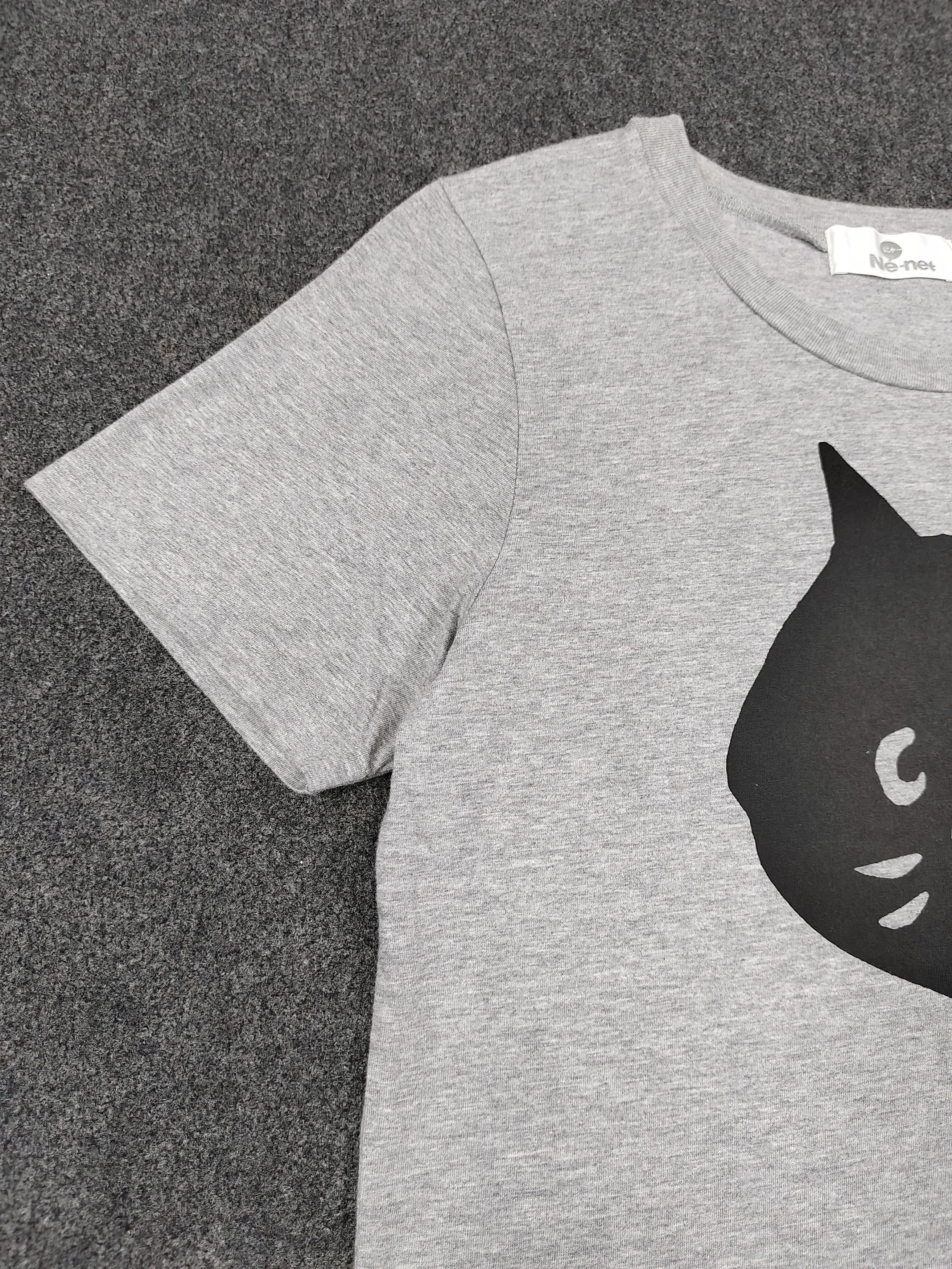 Ne-Net Ne-Net 🇯🇵 Big Cat Face Graphic Harajuku Kawaii Pop Art Tee Size M / US 6-8 / IT 42-44 - 3 Thumbnail