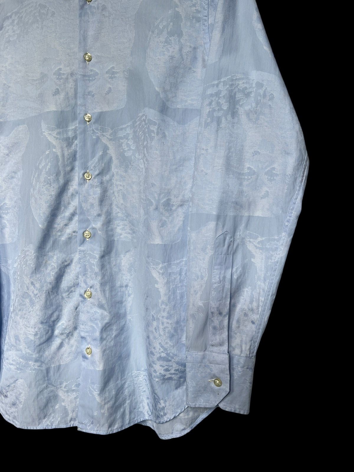 Etro Etro 🇮🇹 Leopard Motif Button Up Shirt Size US M / EU 48-50 / 2 - 5 Thumbnail