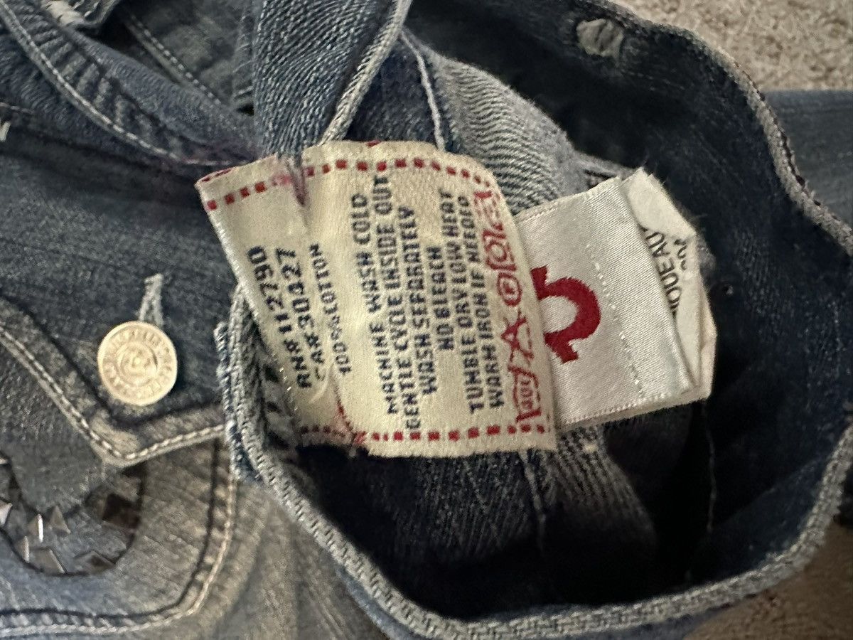 True Religion True Religion Studded Jeans Size US 34 / EU 50 - 3 Thumbnail