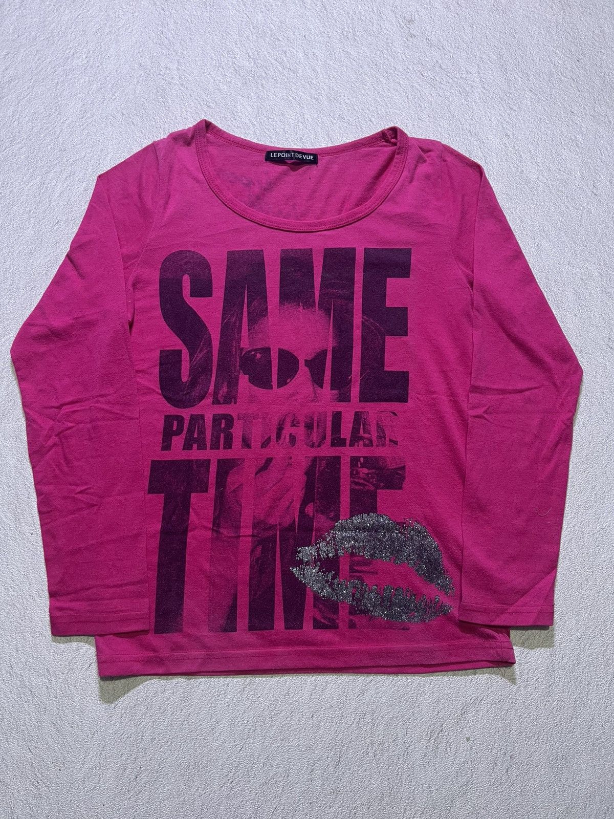 Hysteric Glamour Y2K LEPOINT DEVUE long sleeve tshirt Size US S / EU 44-46 / 1 - 1 Thumbnail