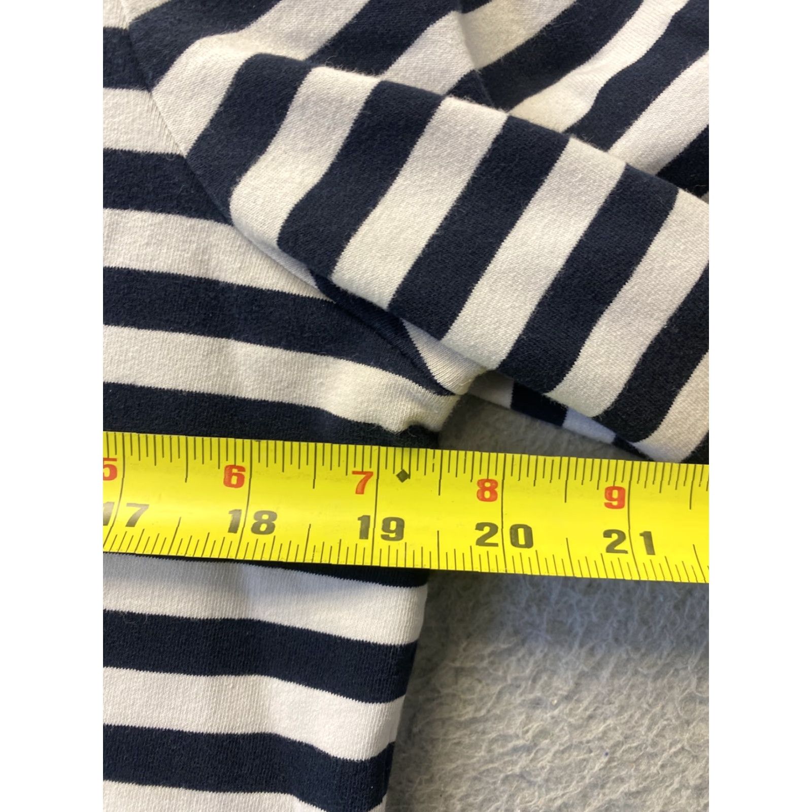 Banana Republic Banana Republic Women's Pullover Sweater L Blue Solid Long Sleeve Casual Knit Size L / US 10 / IT 46 - 4 Thumbnail