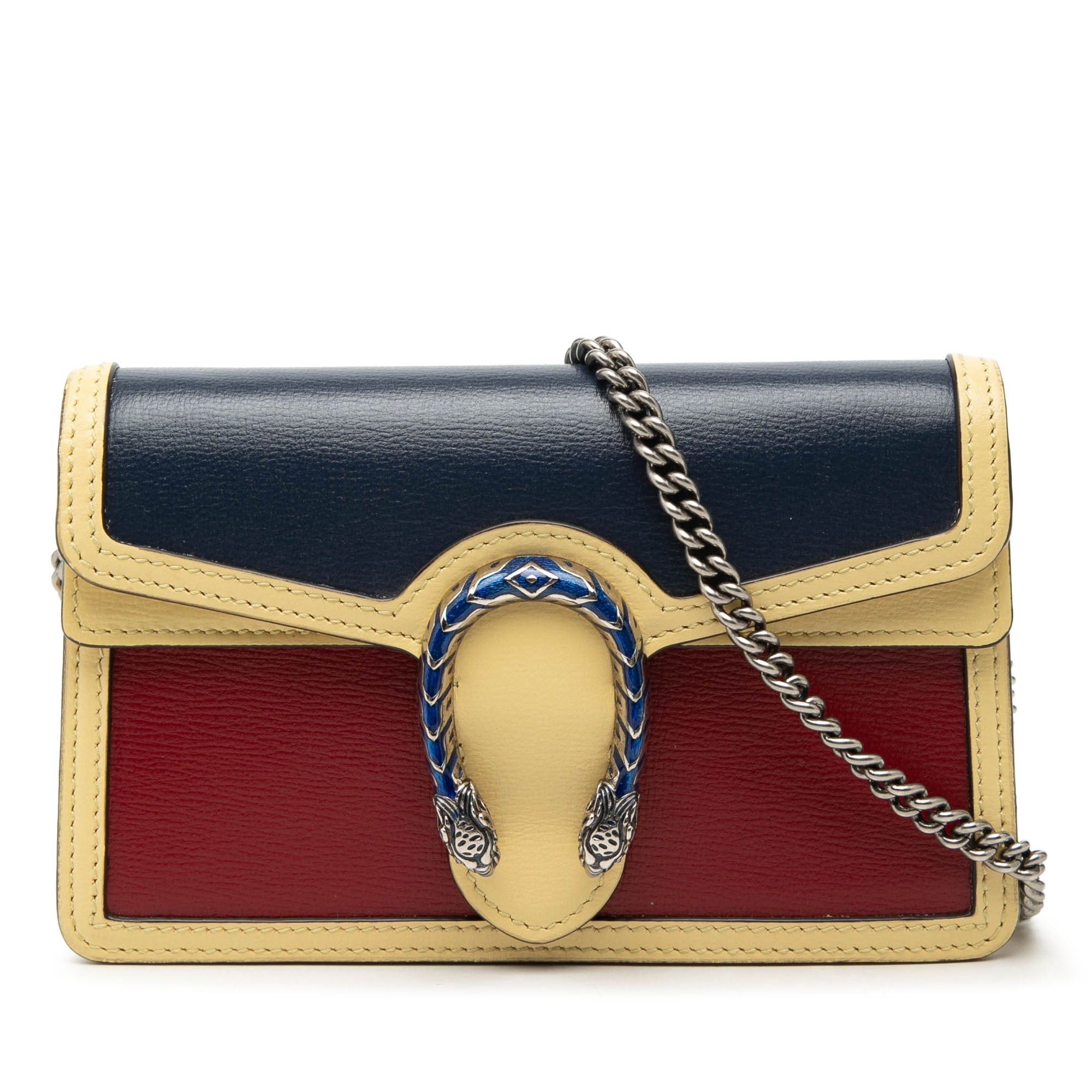 Gucci Mini Tricolor Leather Dionysus Crossbody Size ONE SIZE - 1 Thumbnail