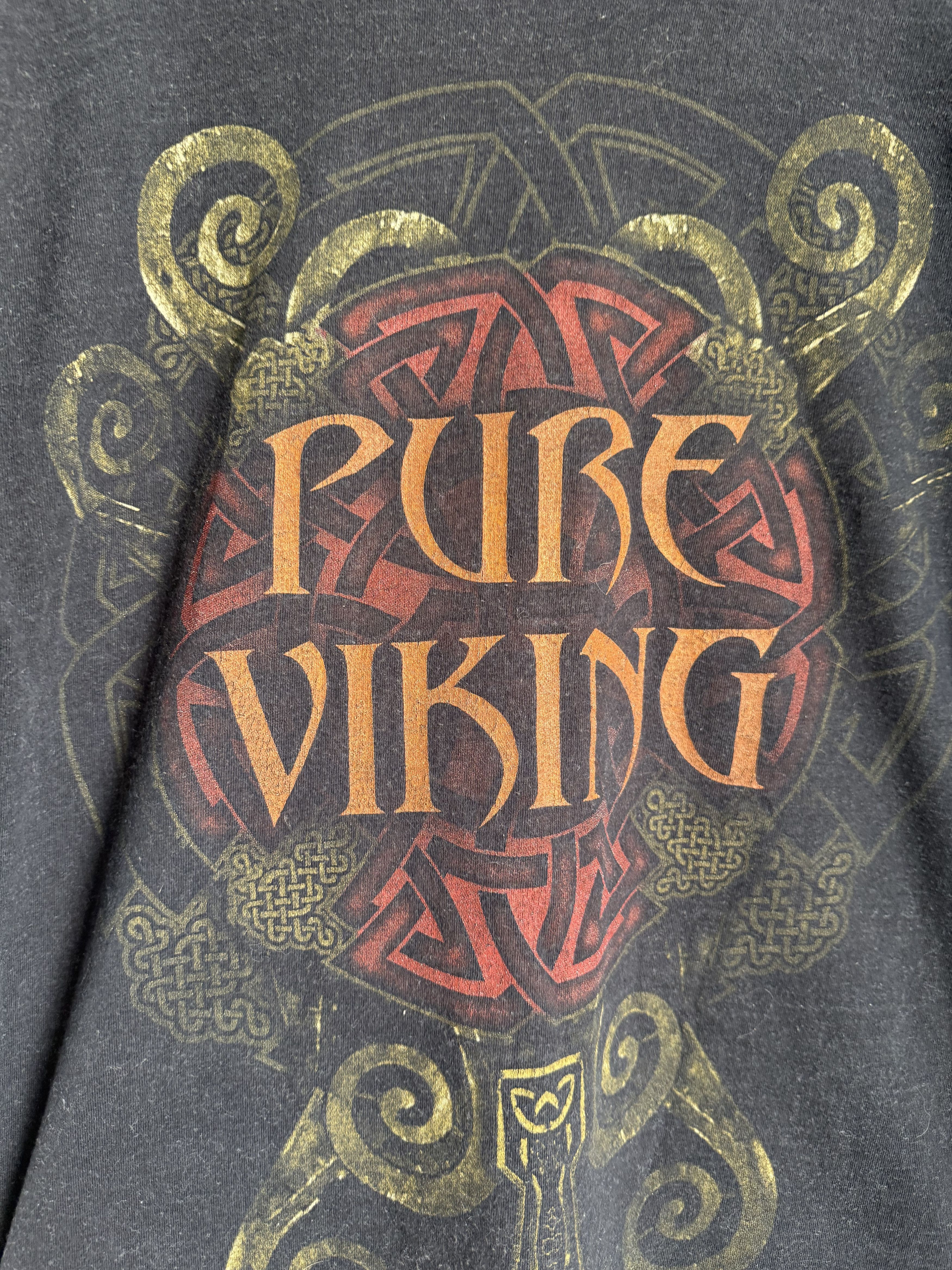 Band Tees Vintage 2000s Amon Amarth Pure Viking rock t-shirt Size US M / EU 48-50 / 2 - 5 Thumbnail