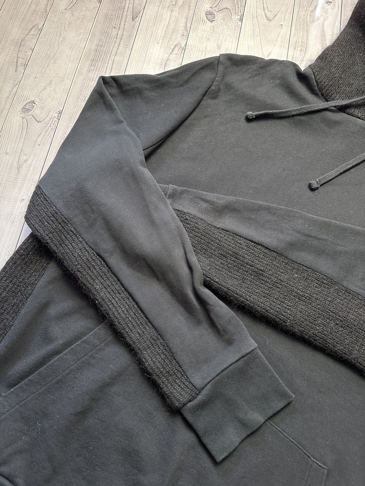 Allsaints × Vintage Vintage Allsaints hoodie wool rare size Xl Size US XL / EU 56 / 4 - 4 Thumbnail