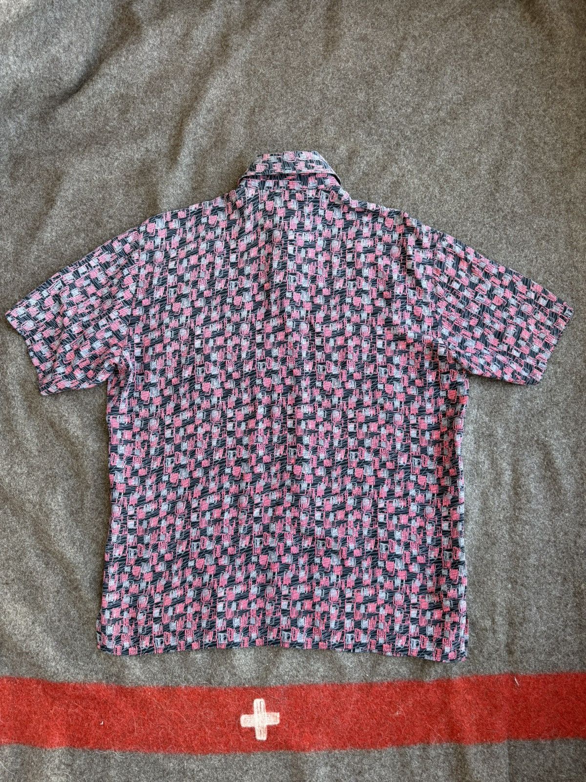 Gran Sasso Gran Sasso Silk Short Sleeve Shirt Size US M / EU 48-50 / 2 - 4 Thumbnail