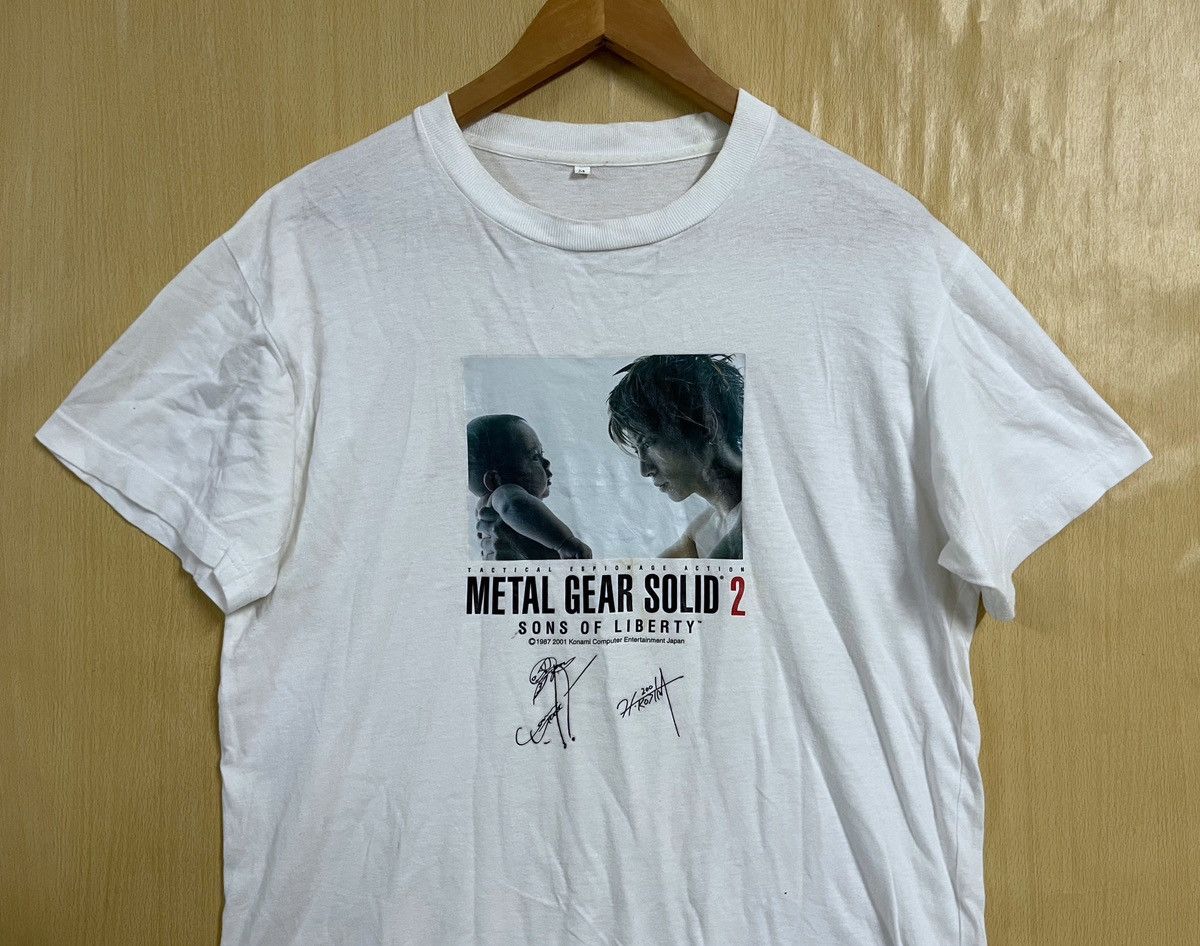 Optic Gaming × Vintage Vintage Gaming T shirt Metal Gear Solid M Sons of Liberty Size US M / EU 48-50 / 2 - 2 Thumbnail
