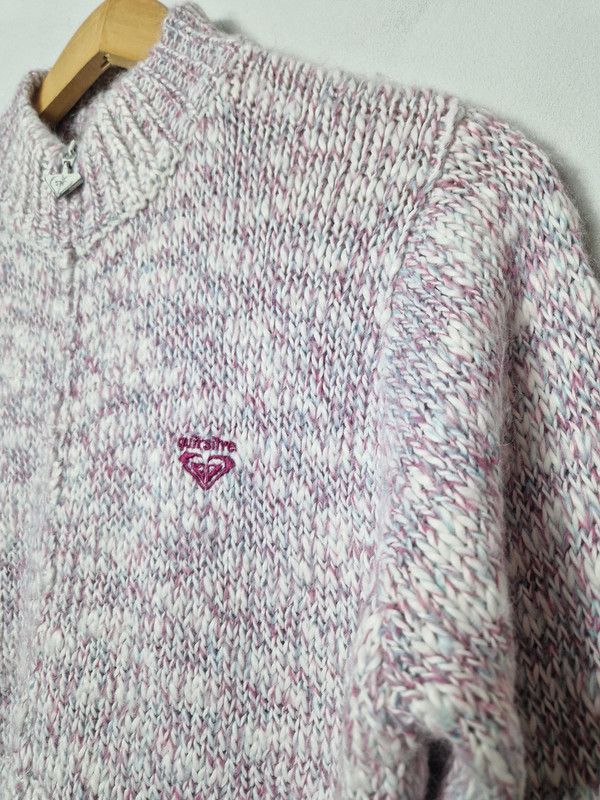 Billabong × Quiksilver Quiksilver vintage wool zipped sweater y2k surf style Size L / US 10 / IT 46 - 5 Thumbnail