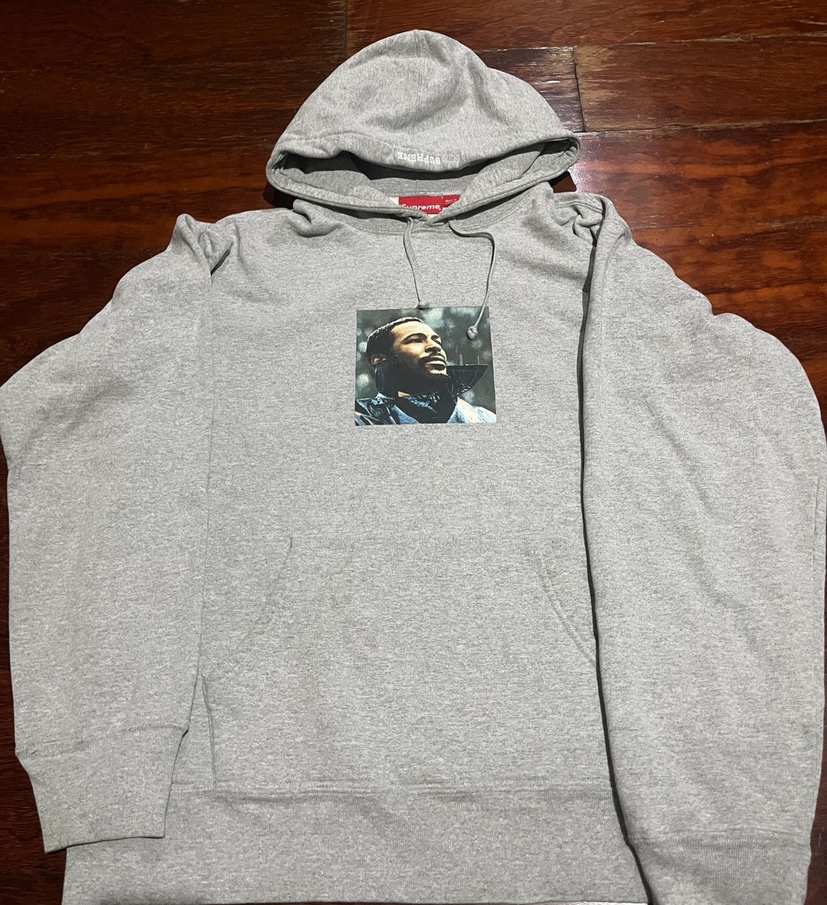 Supreme Supreme Marvin Gaye Photo Tee Gray Hoodie Size US L / EU 52-54 / 3 - 1 Thumbnail