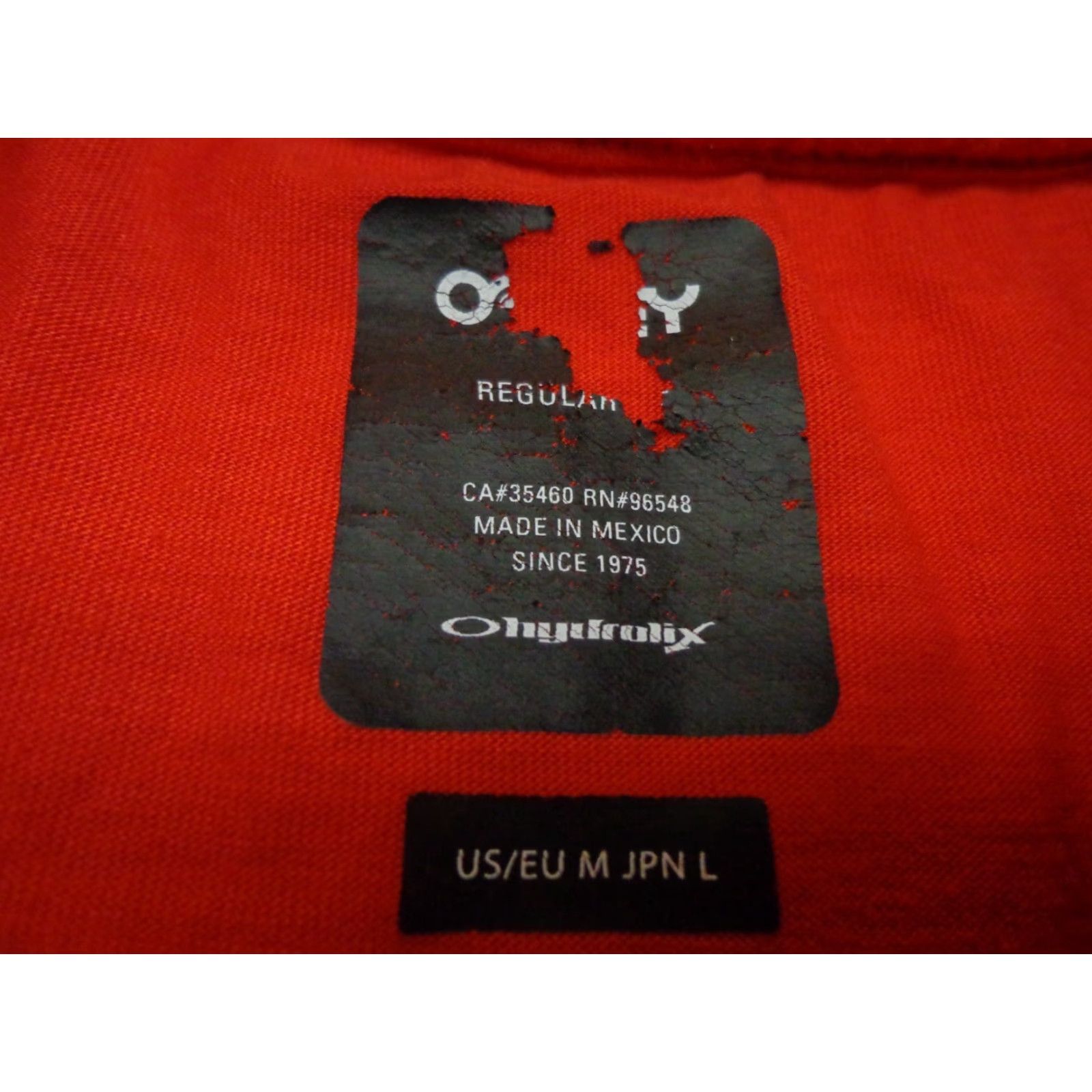 Oakley Oakley Hydrolix Red T-Shirt Size Medium Size US M / EU 48-50 / 2 - 3 Thumbnail