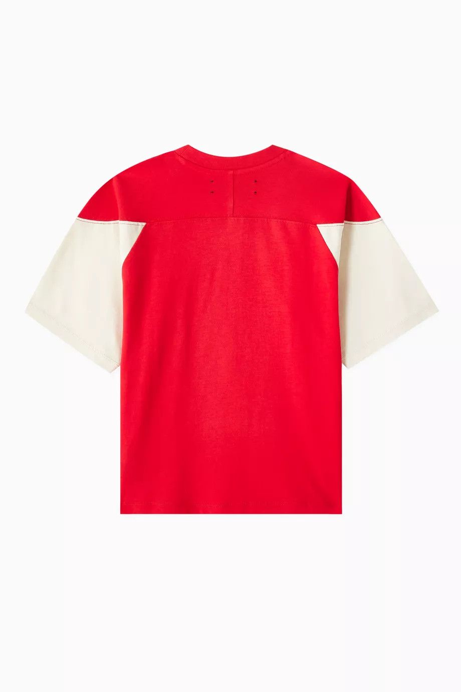 Amiri o1s1wg110126 Size: KIDS 6 / Logo Star T-Shirt in White/Red Size US XXS / EU 40 - 2 Thumbnail