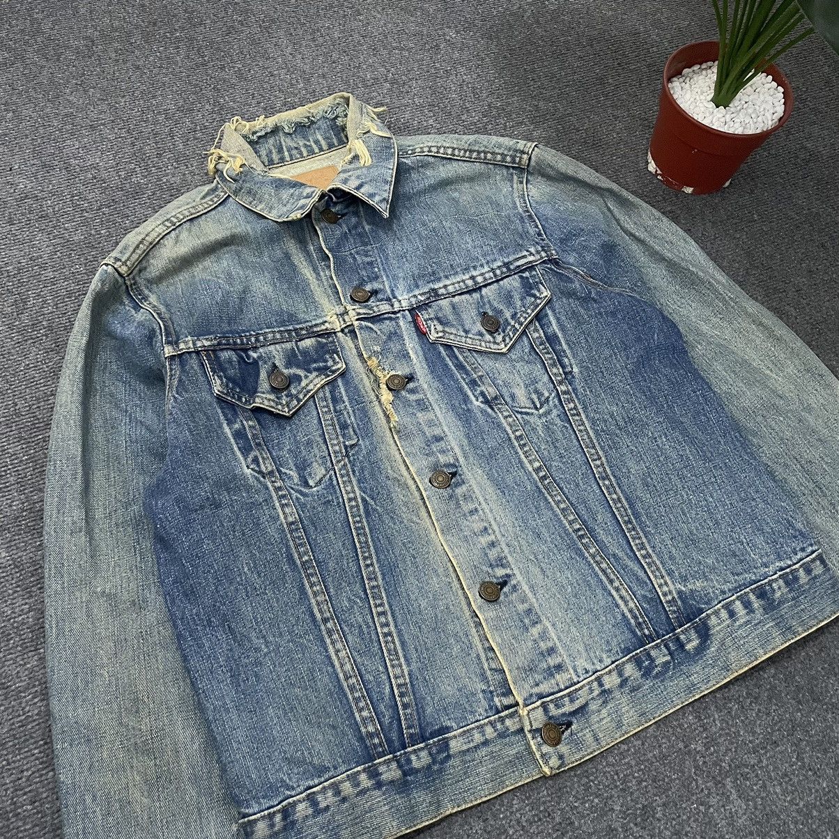Levi's Vintage Clothing 1970s Levi's 70505-0217 Small e Vintage Denim Jacket Size US M / EU 48-50 / 2 - 2 Thumbnail