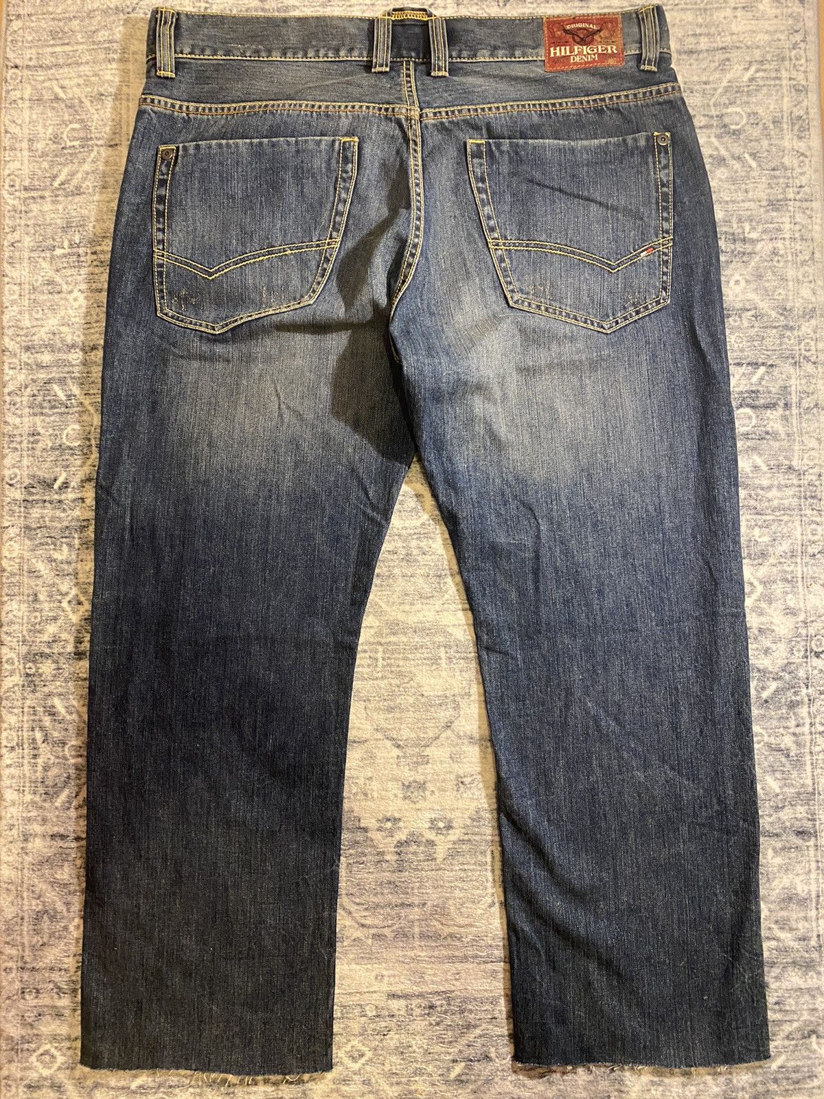 Tommy Hilfiger × Vintage Vintage Distressed Hilfiger Denim - Rogar (Men’s W38 L32) Size US 38 / EU 54 - 2 Thumbnail