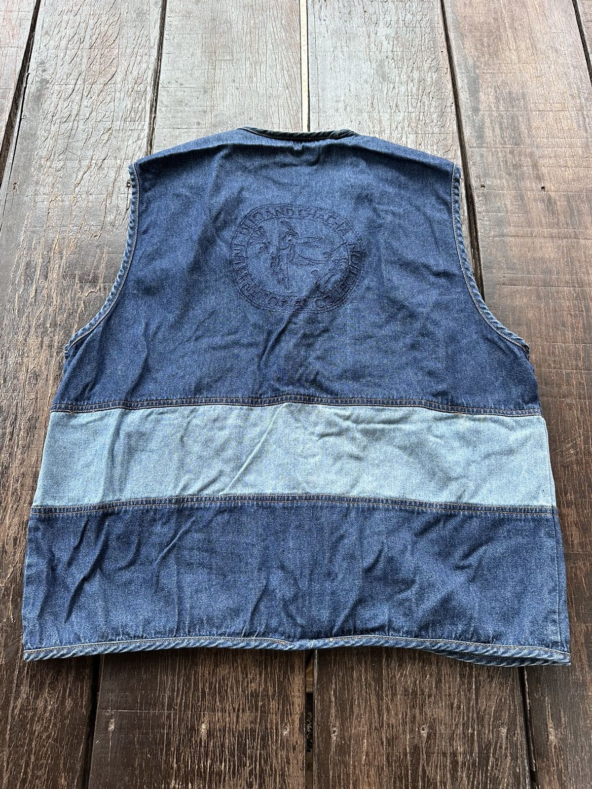 Vintage Vintage Dijo And ChaCha Denim Vest Size US L / EU 52-54 / 3 - 2 Thumbnail
