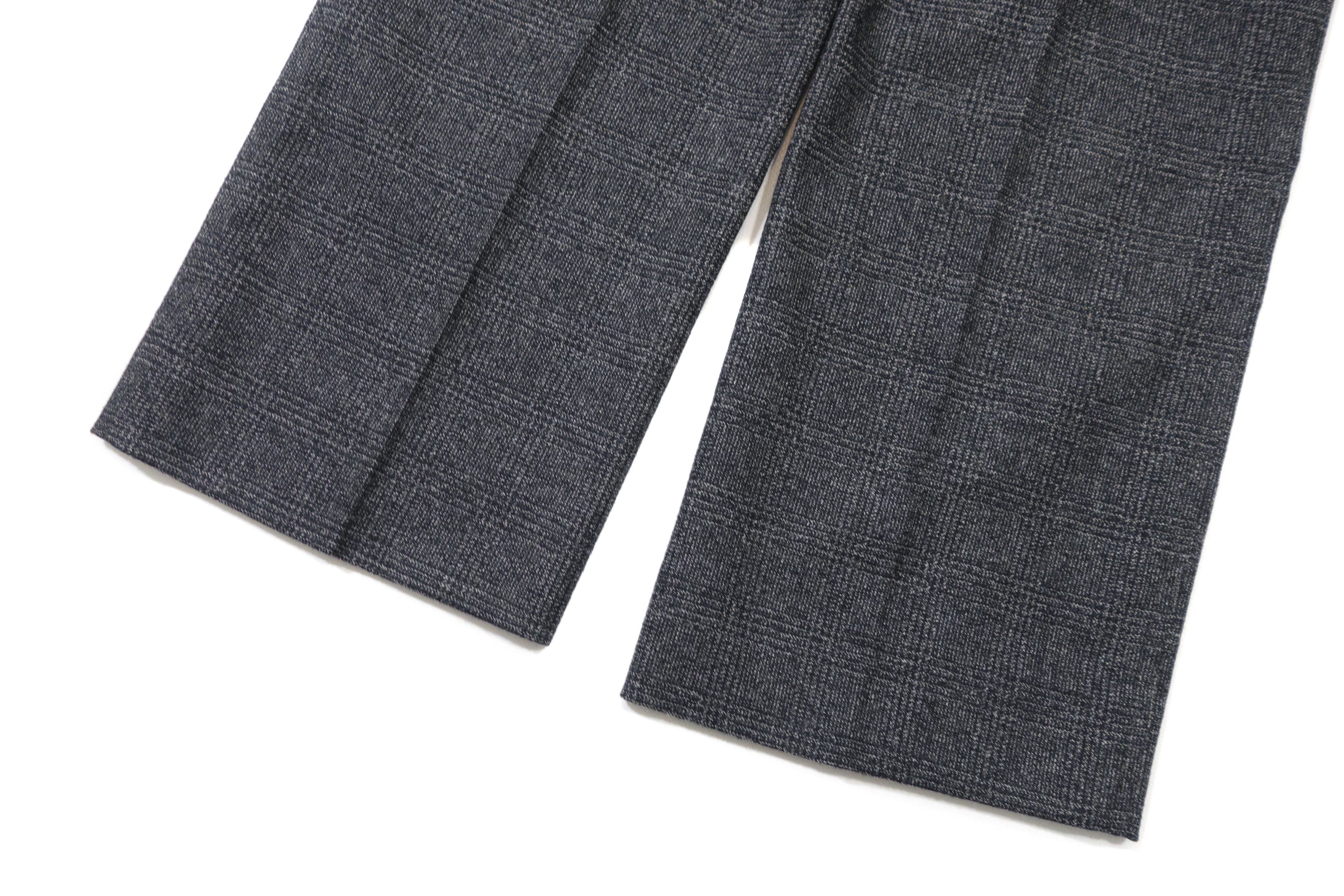 Burberry Prorsum Wool Herringbone Tweed Plaid Waistband Dress Pants Size 26" / US 2 / IT 38 - 6 Thumbnail