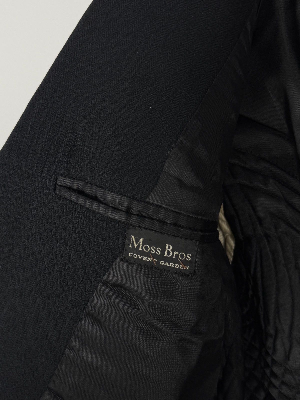 Vintage 40s 50s Vintage Moss Bros Bespoke Wool Morning Tailcoat 42 Size US L / EU 52-54 / 3 - 10 Thumbnail