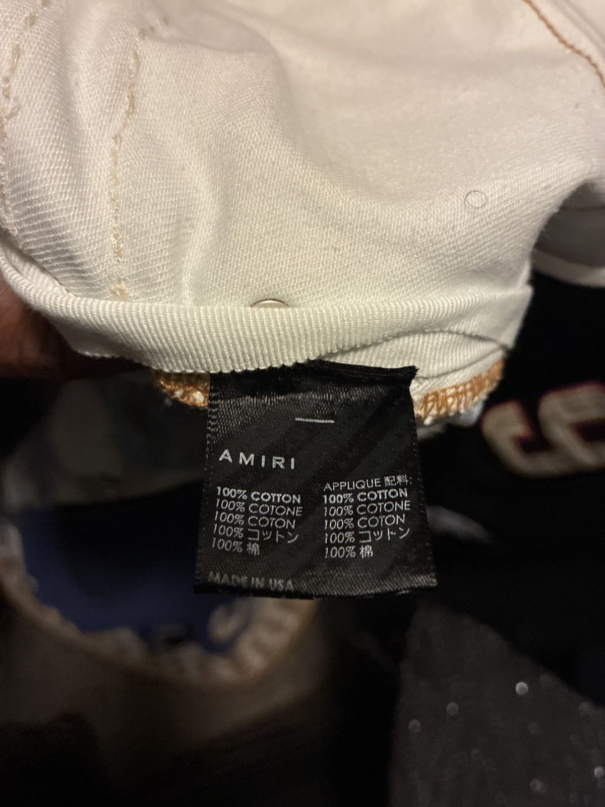 Amiri AMIRI ALOHA BORO DISTRESSED JEANS Size US 34 / EU 50 - 5 Thumbnail
