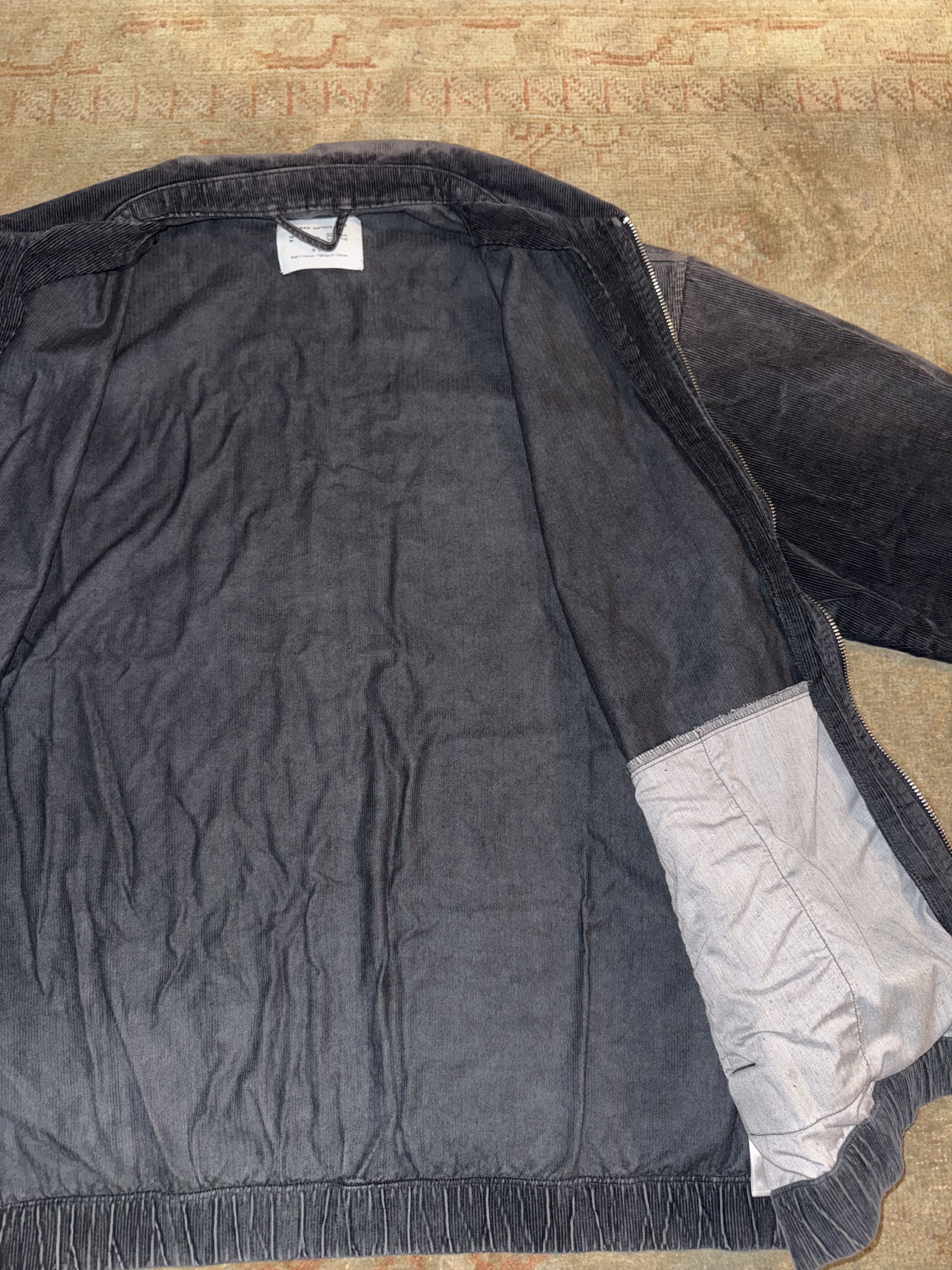 Urban Outfitters UO Corduroy Zip-Up Jacket. Size US XL / EU 56 / 4 - 9 Thumbnail