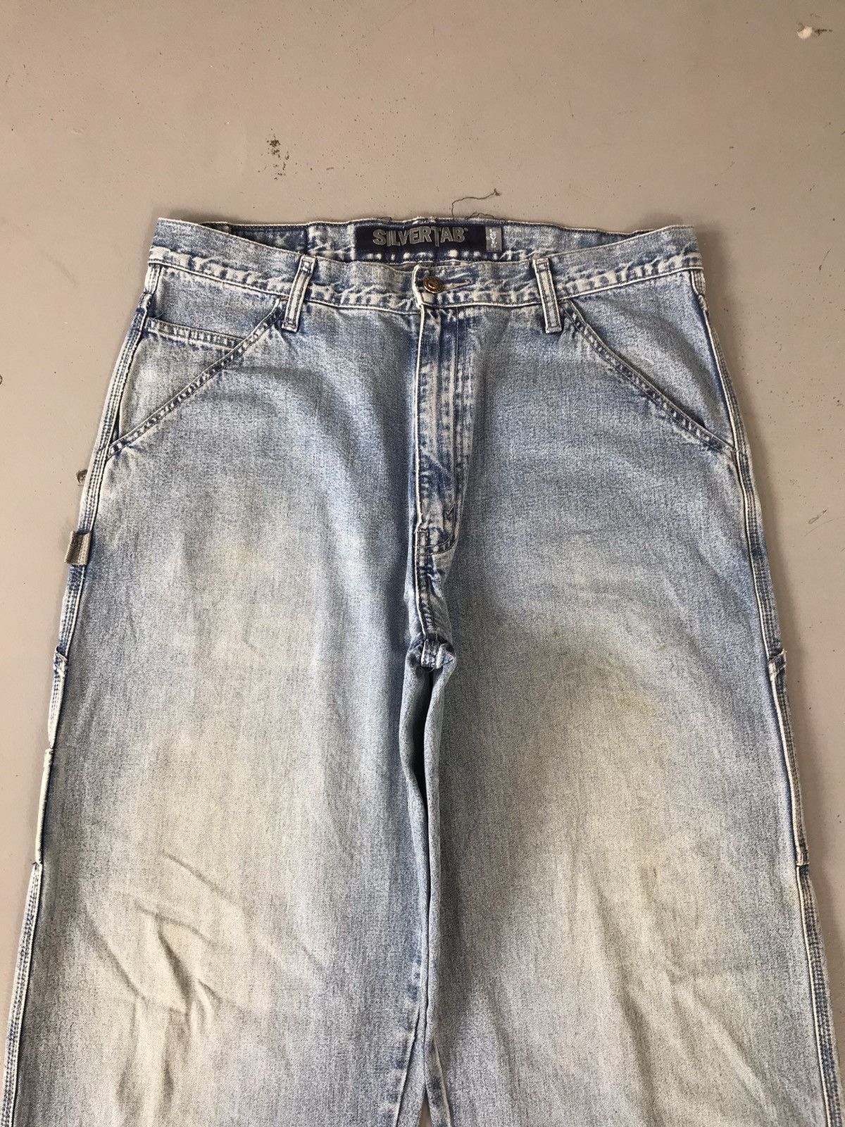 Levi's × Vintage Vintage Levi’s silver tab carpenter denim Size US 35 - 2 Thumbnail