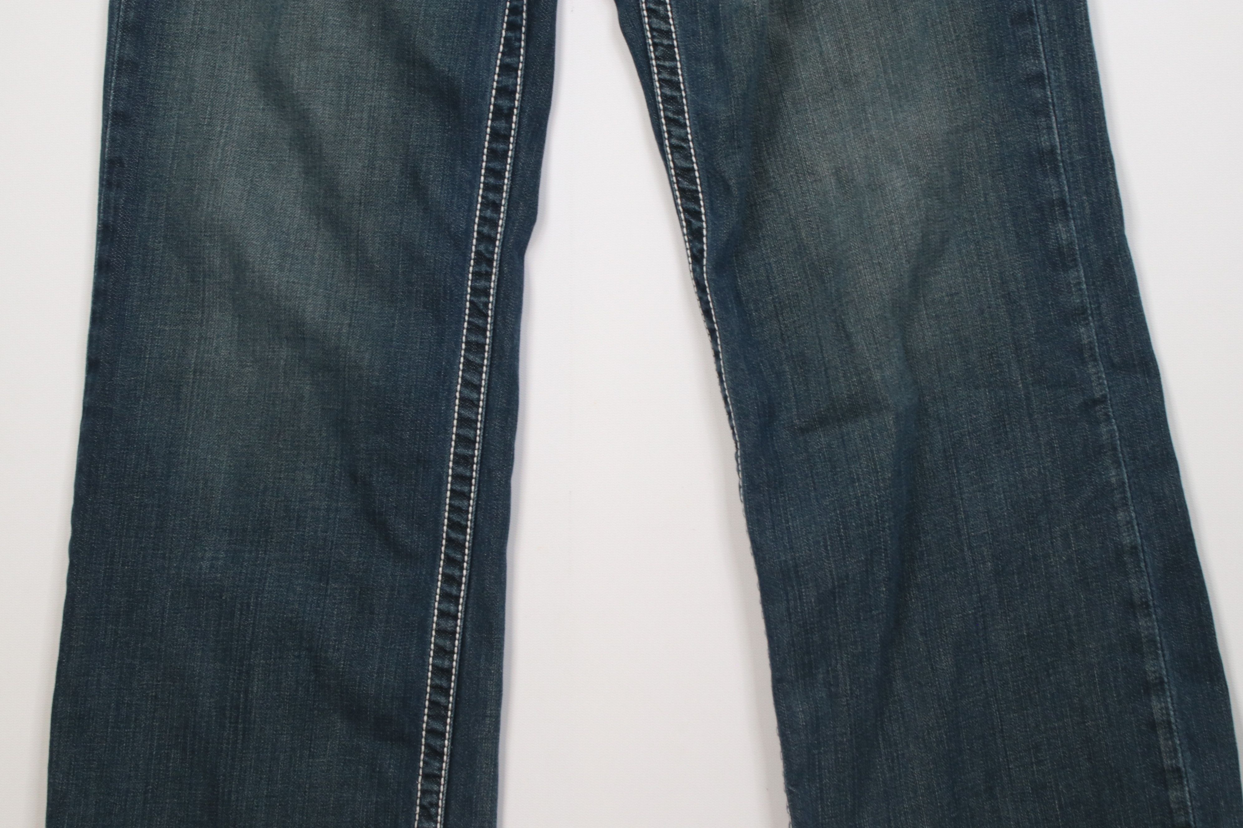 Vintage Buckle BKE Thick Stitch Tyler Straight Leg Denim Jeans Size US 30 / EU 46 - 3 Thumbnail