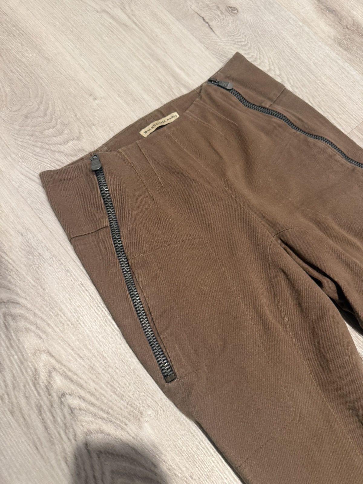 Balenciaga f/w 2008 biker zipper pants!! Size US 28 / EU 44 - 3 Thumbnail