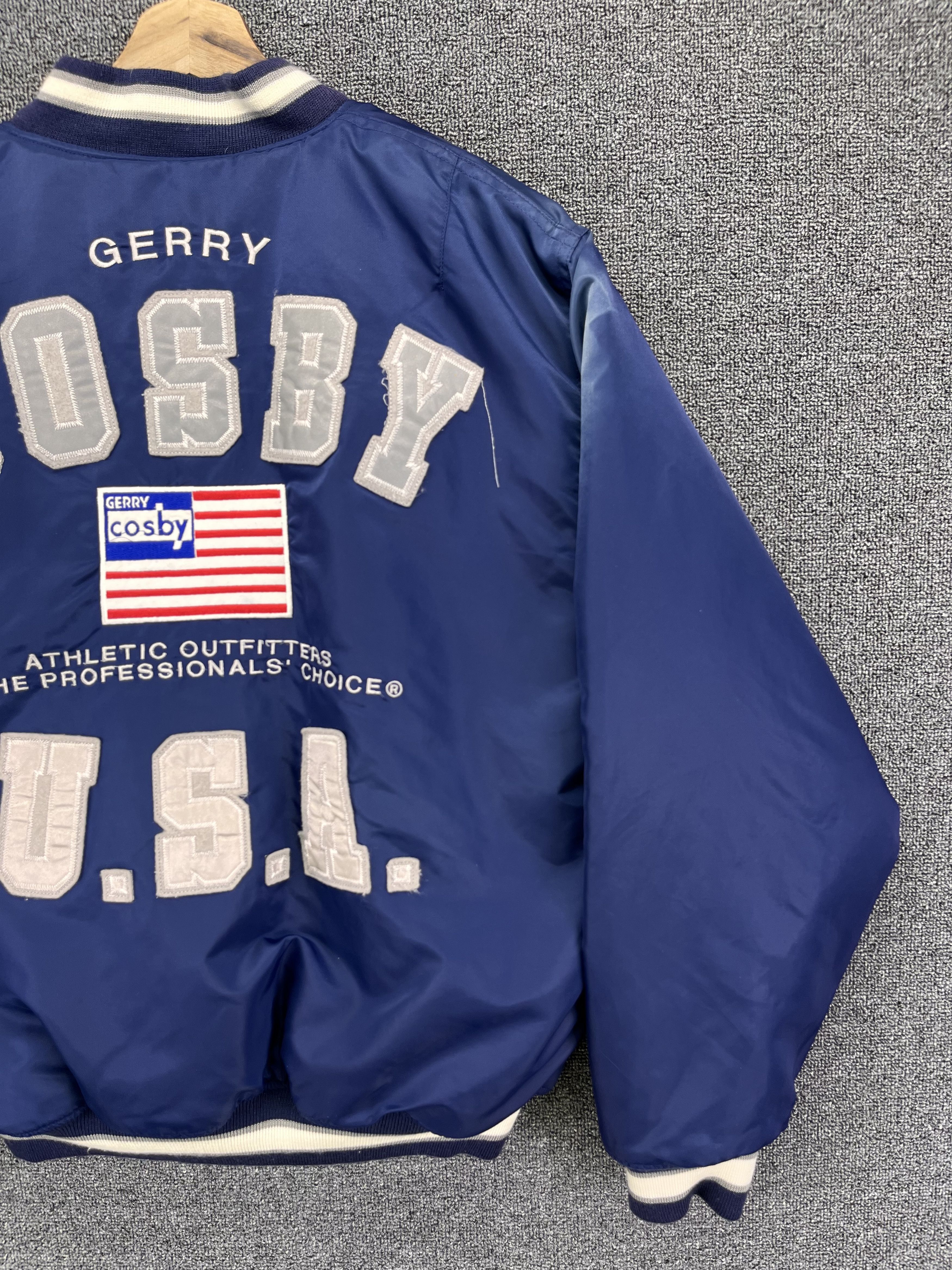 Vintage Vintage Gerry Cosby U.S.A New York Varsity Jacket Size US L / EU 52-54 / 3 - 18 Thumbnail