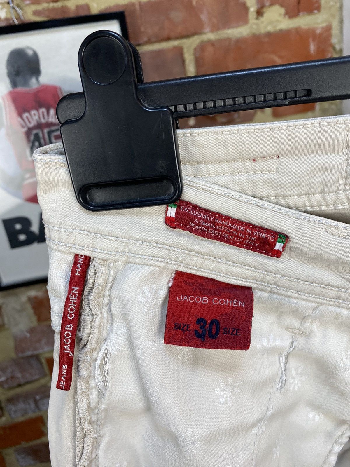 Jacob Cohen Jacob Cohen J606 Comfort Tailored Jeans Beige Chino Pants Size US 30 / EU 46 - 9 Thumbnail
