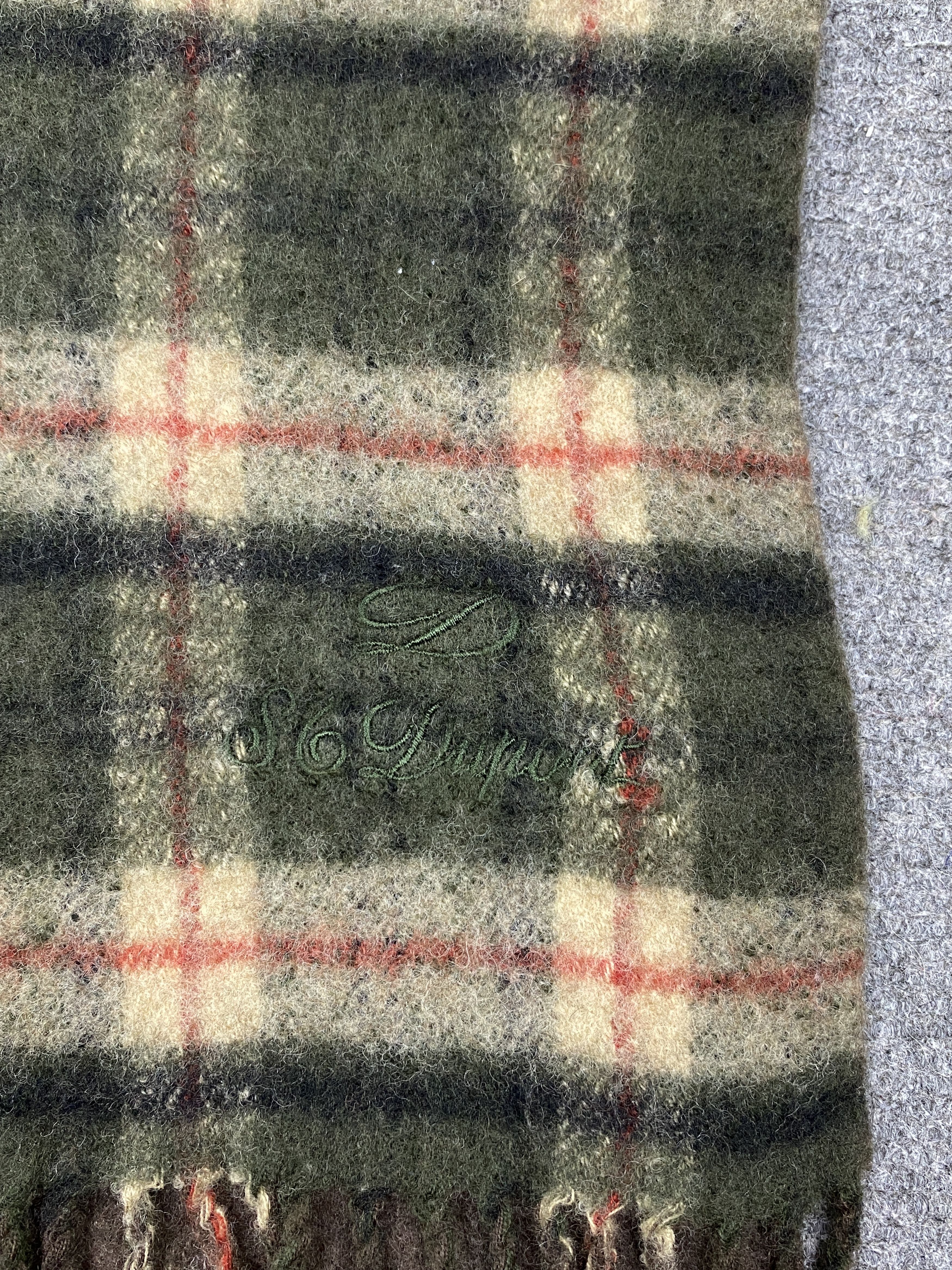 Japanese Brand Vintage S.T. Dupont Scarf / Muffler / Neckwear P058 Size ONE SIZE - 4 Thumbnail
