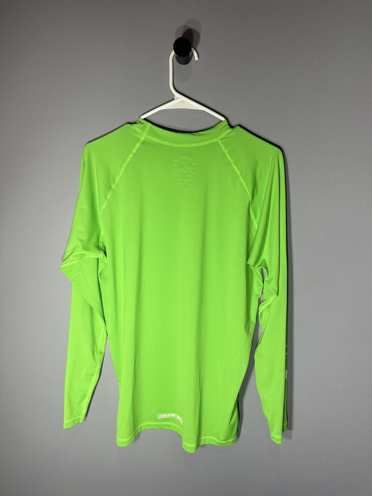 Chrome Hearts Chrome hearts green rash guard long sleeve Size US L / EU 52-54 / 3 - 2 Thumbnail