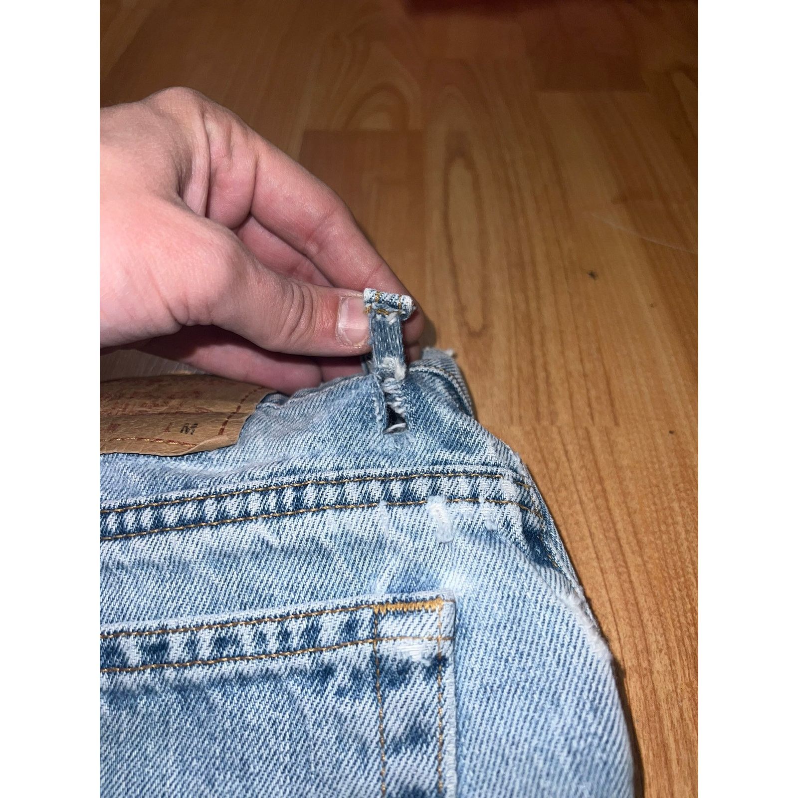 Levi's Womens Vintage Levi's 551 Jeans Levi Strauss Tapered Leg 12 Size 34" / US 12 / IT 48 - 8 Thumbnail