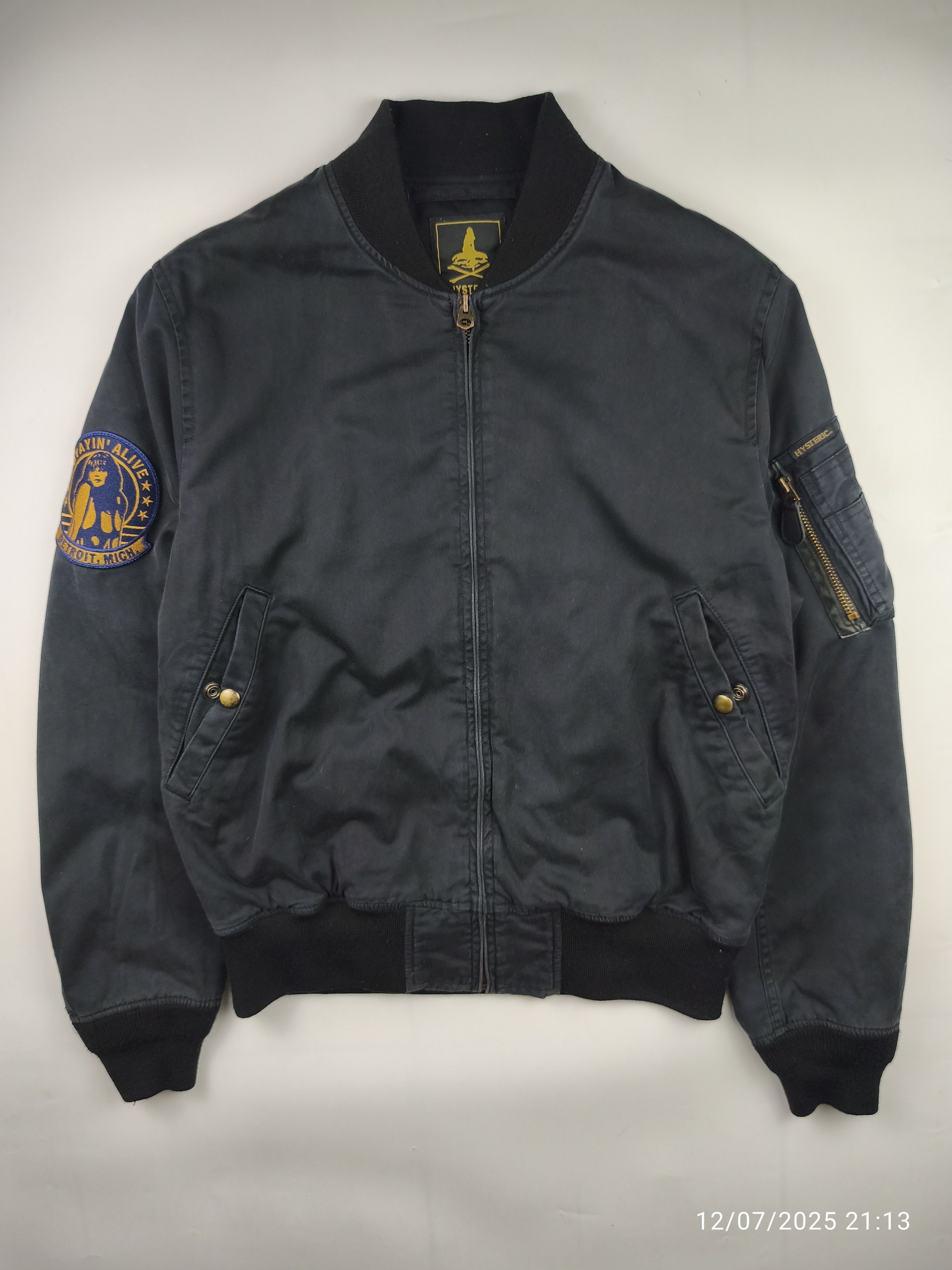 HYSTERIC GLAMOUR MA-1 flight bomber JKT Vintage Hysteric Glamour
