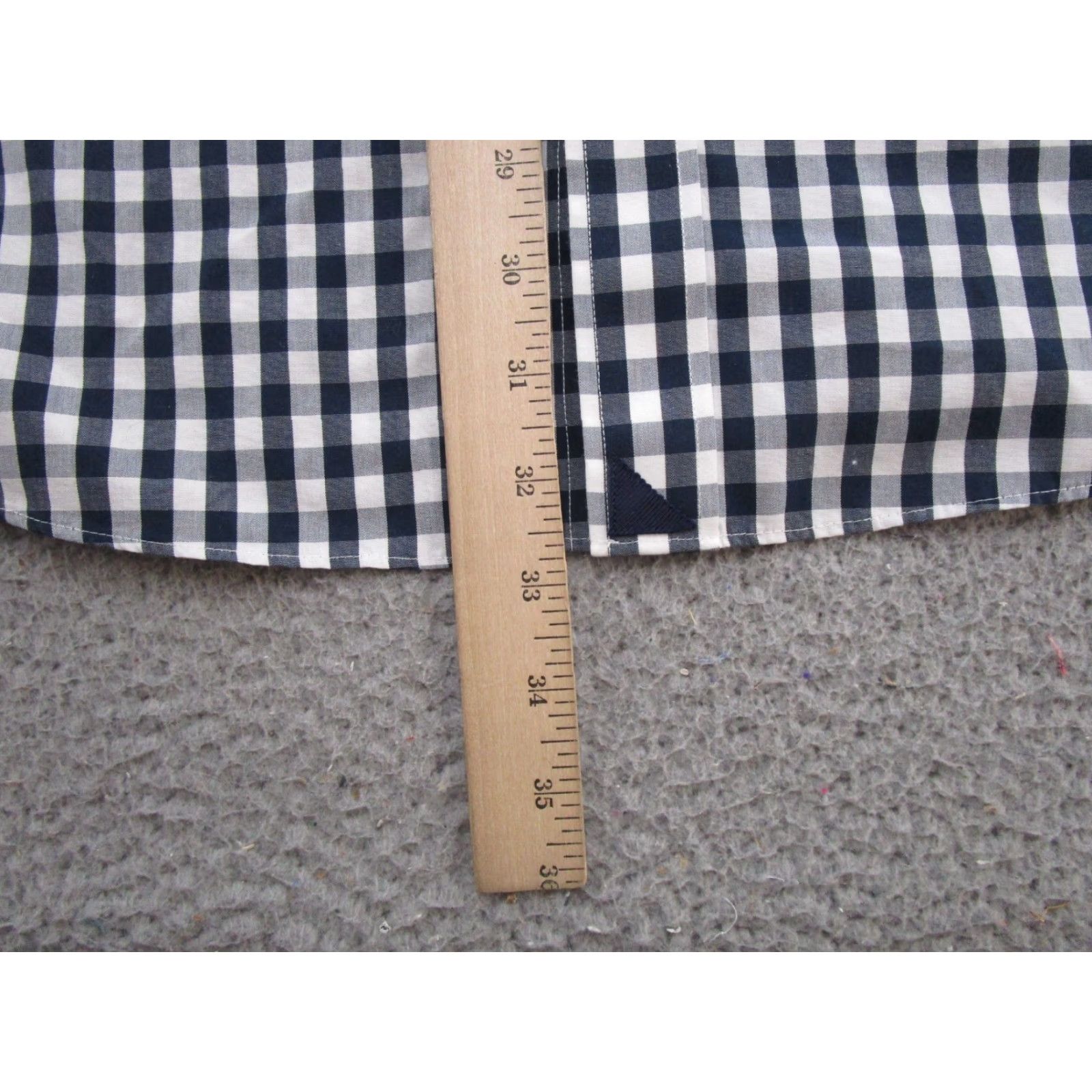 UNTUCKit UNTUCKit Shirt Mens XL Wrinkle Free Plaid Long Sleeve Button Up Pio Cesare Size US XL / EU 56 / 4 - 6 Thumbnail