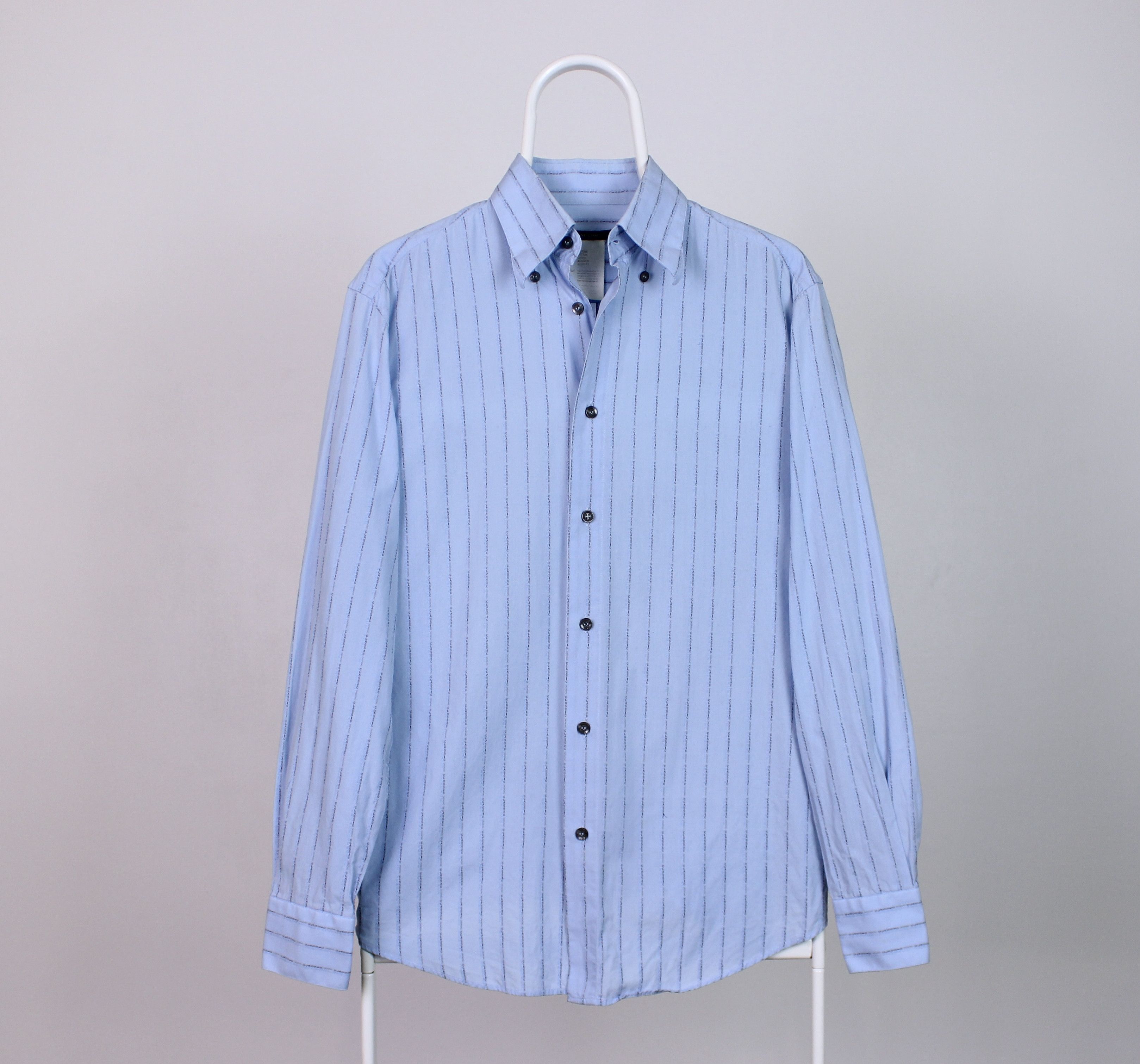 Versace Versace monogram button ups shirt rare 15 / 38 M L Size US L / EU 52-54 / 3 - 3 Thumbnail