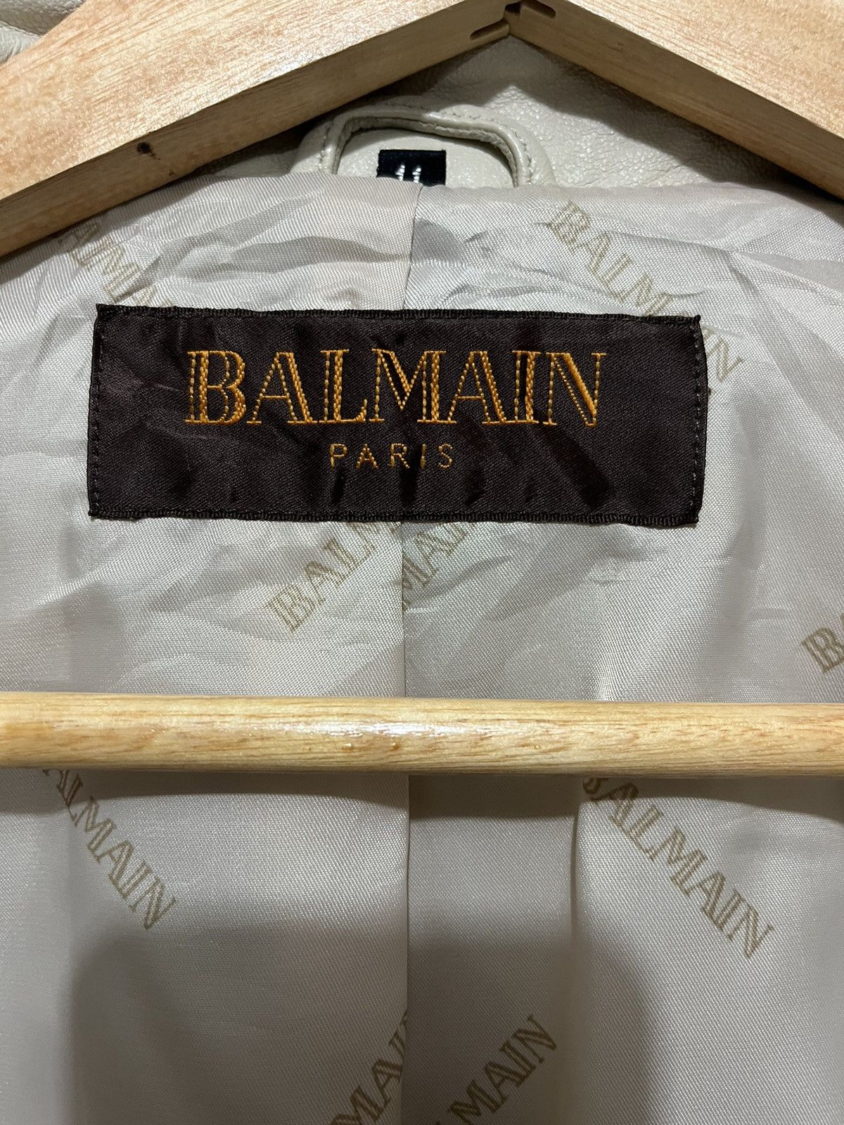 Balmain Authentic BALMAIN Suede Leather Women Jacket Size M / US 6-8 / IT 42-44 - 12 Thumbnail