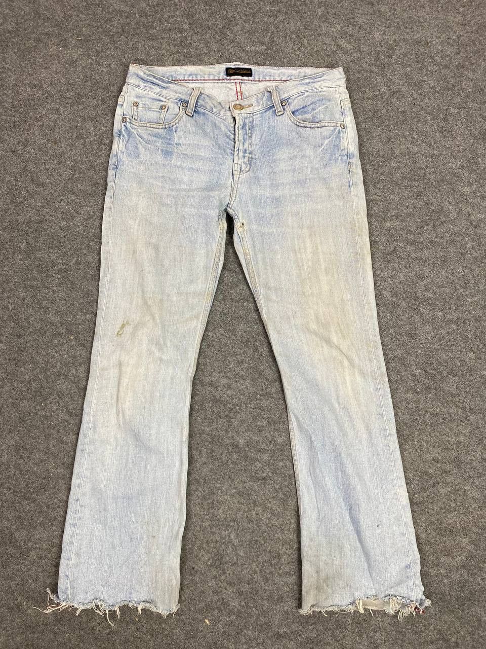 Japanese Brand theoria japanese brand bootcut flare denim Size 32" / US 10 / IT 46 - 7 Thumbnail
