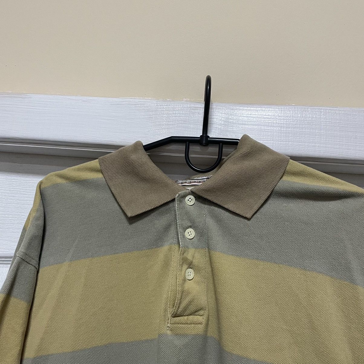 Burberry × Vintage Thomas Burberry Polo Shirt 90s tee striped old money luxury Size US XL / EU 56 / 4 - 3 Thumbnail