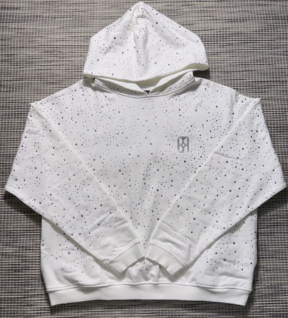 Birth of Royal Child White Swarovski Diamond Hoodie Size US M / EU 48-50 / 2 - 1 Thumbnail