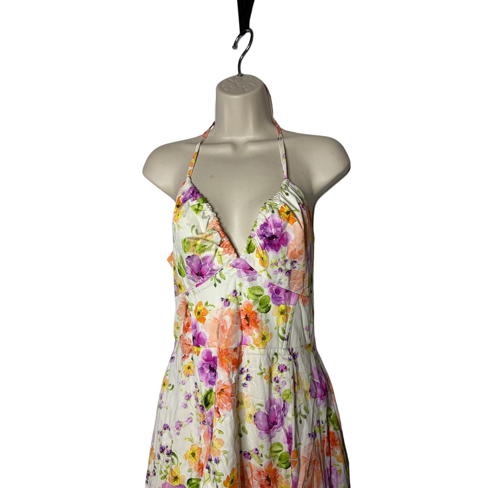 New The Favorite Daughter Floral Halting Traffic Midi Dress