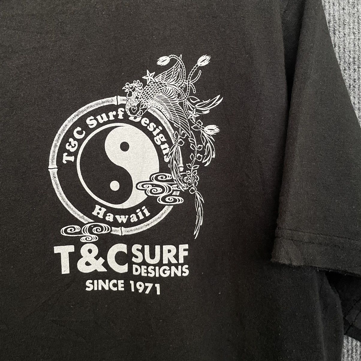 Vintage Y2K T&C Surf Affliction Sukajan Ed Hardy Karakuri Style Tee Size US L / EU 52-54 / 3 - 7 Thumbnail