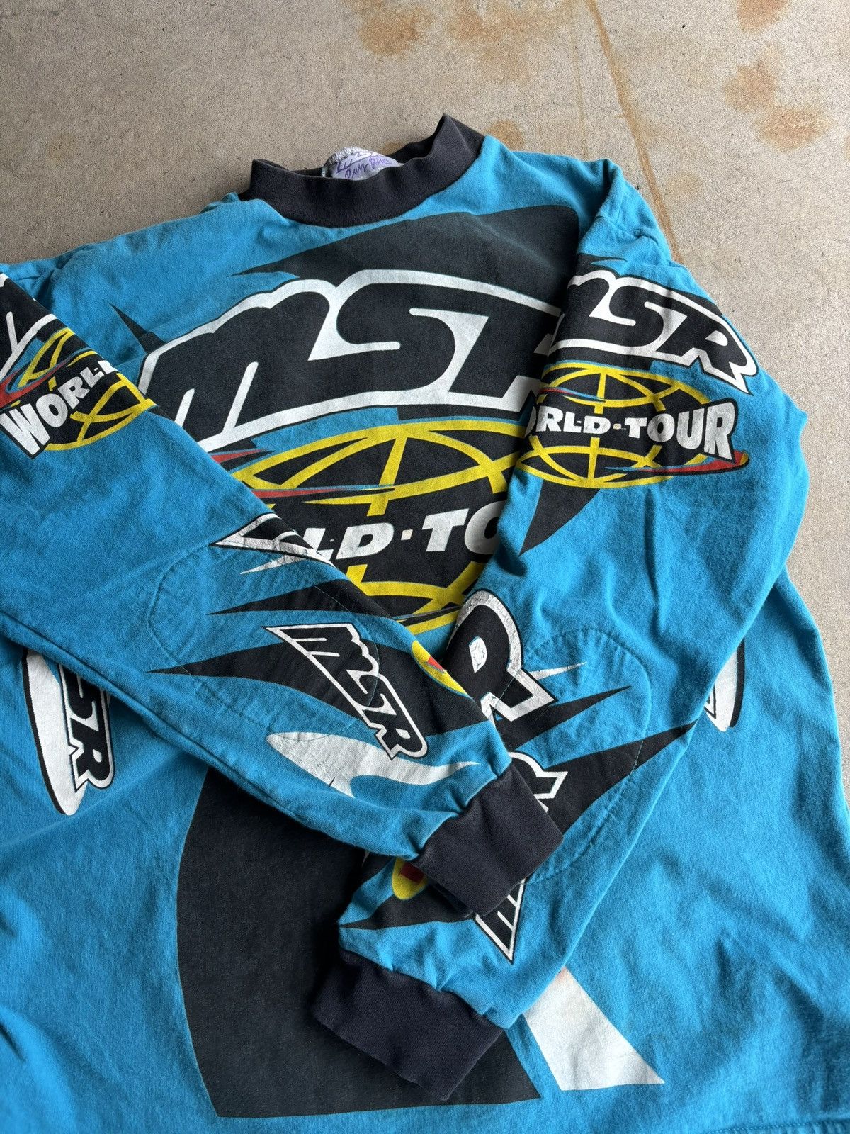 Other Vintage MSR Racing Motocross Travis Scott Longsleeve Size US M / EU 48-50 / 2 - 7 Thumbnail