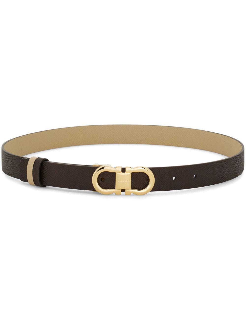 Salvatore Ferragamo Gancini Leather Belt, Women's