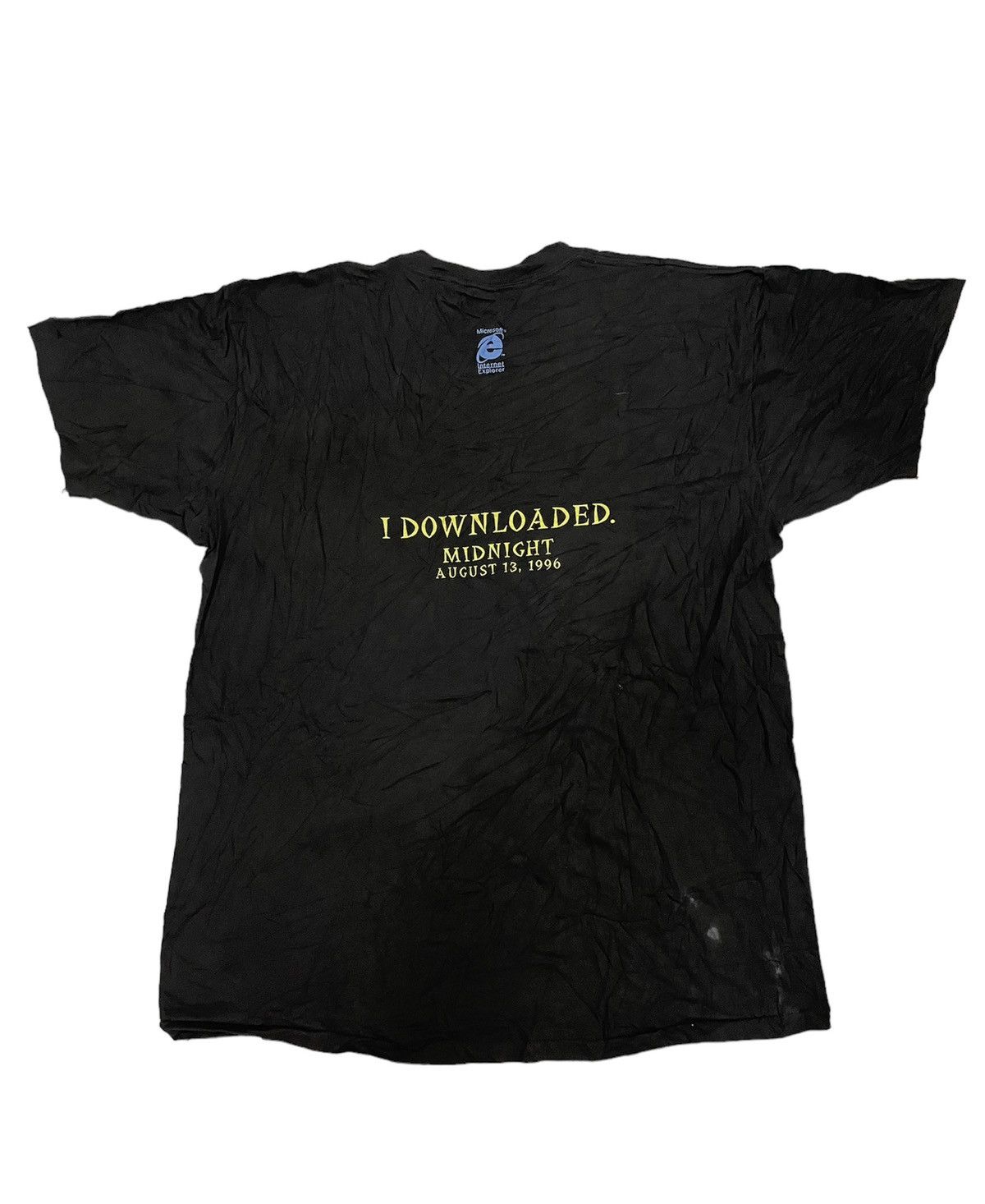 Microsoft × Vintage Vintage Microsoft Explorer Midnight Madness Download oneita Size US XL / EU 56 / 4 - 3 Thumbnail