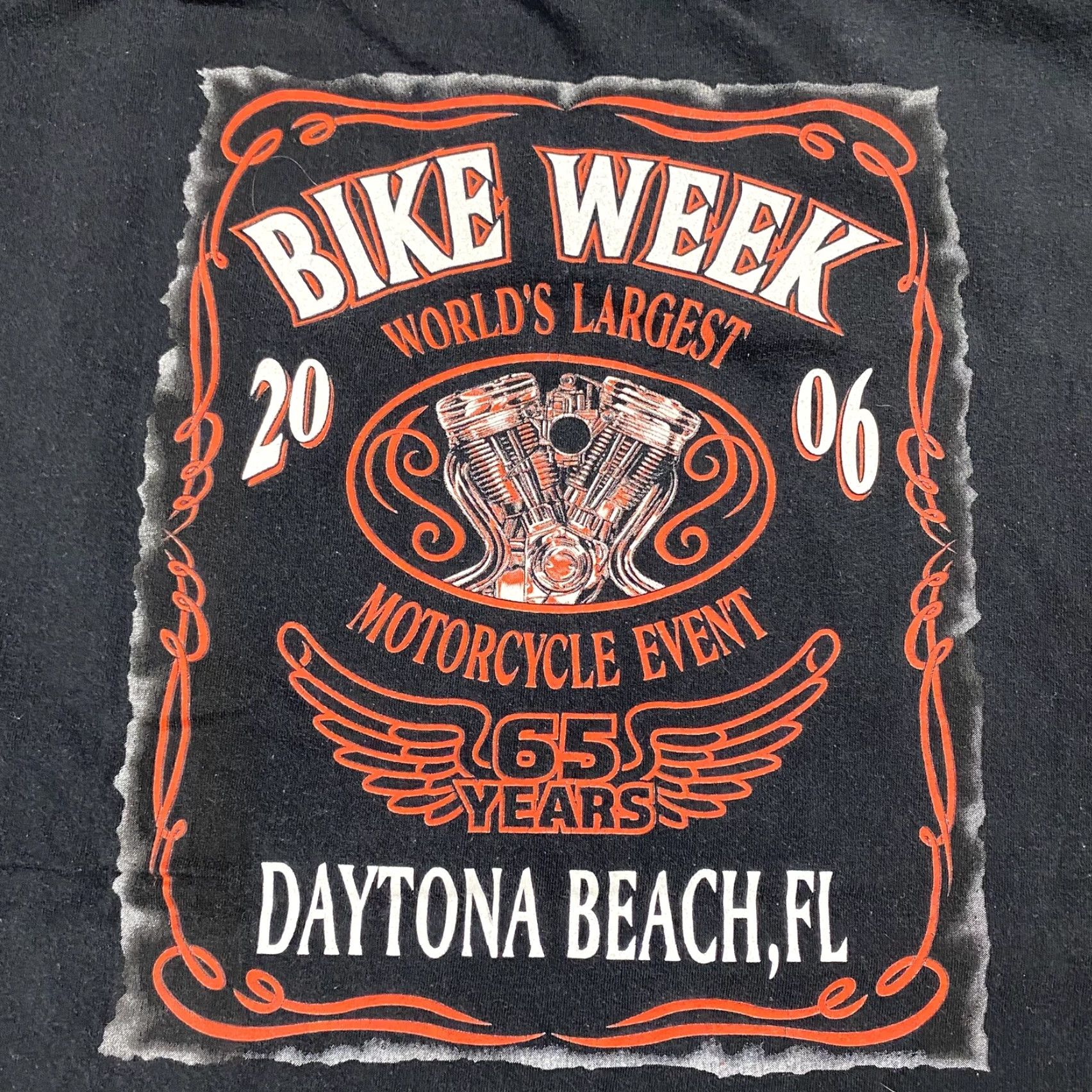 Vintage VTG HARLEY DAVIDSON T-SHIRT Motorcycle Biker Black Mens XL 2000s 65th Anniversary Crew Neck Short Sleeve Size US XL / EU 56 / 4 - 3 Thumbnail