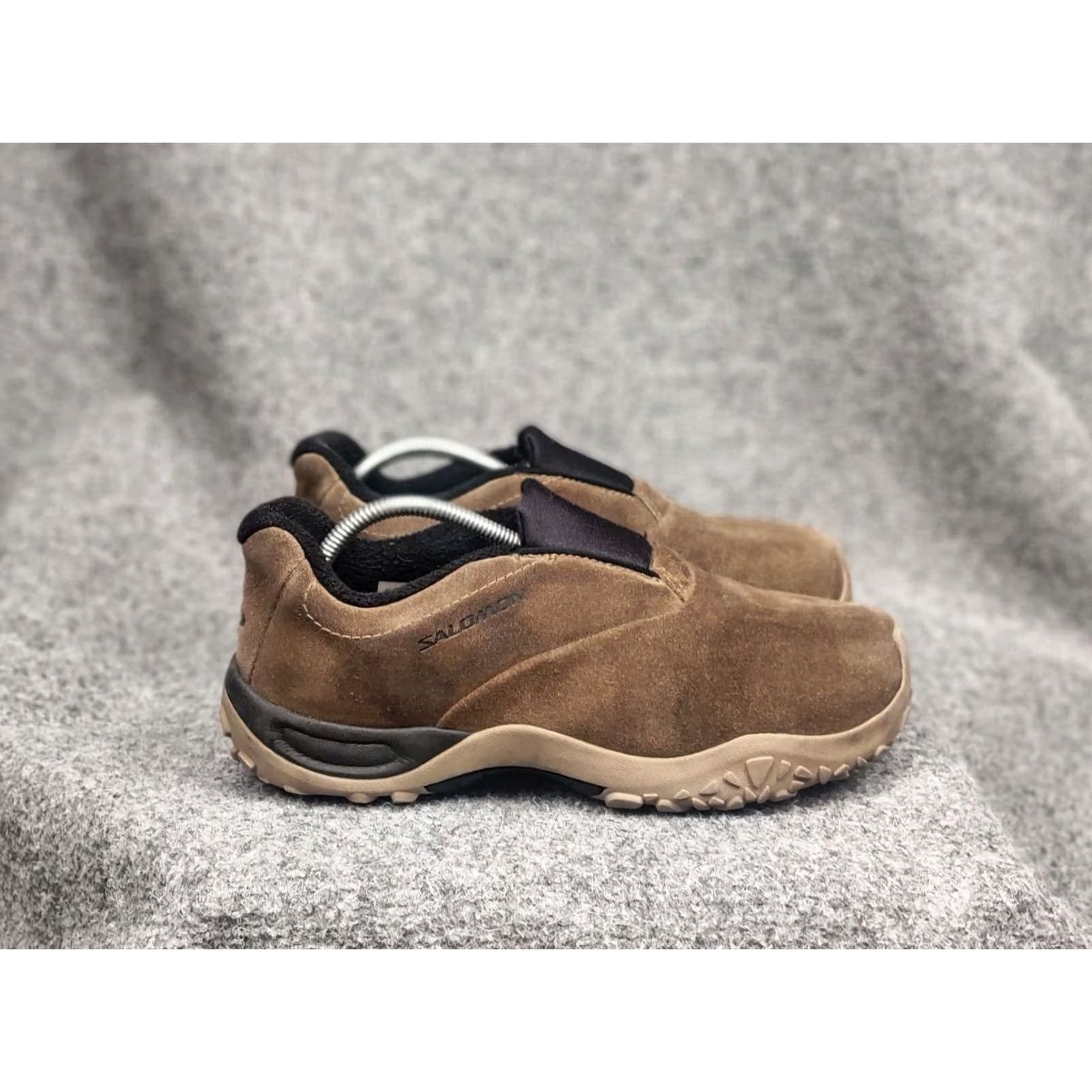 Salomon VINTAGE Salomon Contagrip Brown faded archive slipon sneakers Size US 9 / EU 42 - 4 Thumbnail