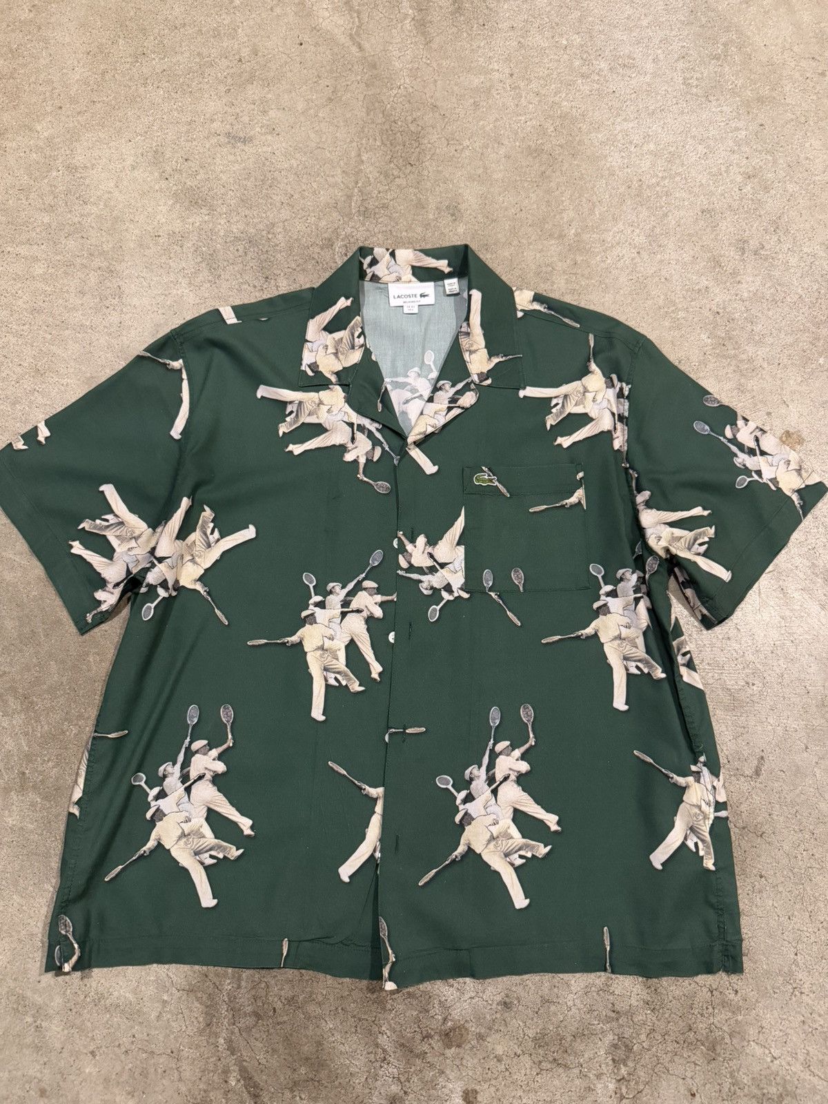 Lacoste Vintage Lacoste button up Size US L / EU 52-54 / 3 - 1 Thumbnail
