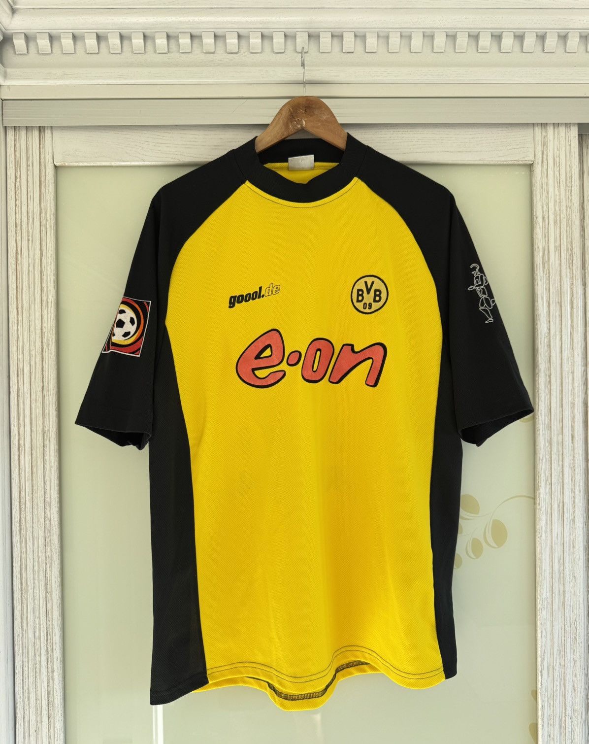 Vintage Amoroso #22 Borussia Dortmund 2001-2002 Home Soccer Jersey Size US XL / EU 56 / 4 - 3 Thumbnail
