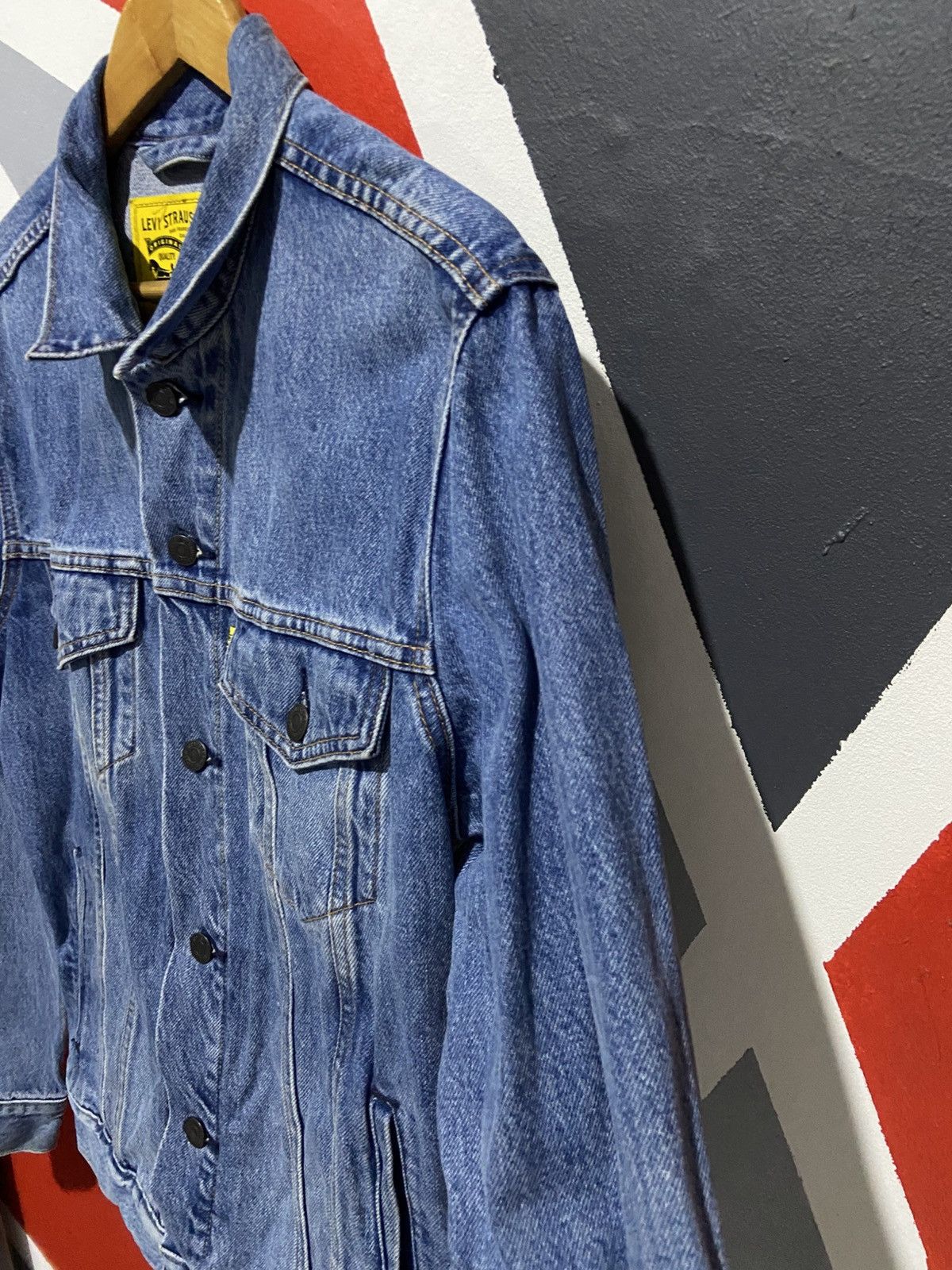 Levi's Levis X Snoopy Denim Jacket Size US M / EU 48-50 / 2 - 3 Thumbnail