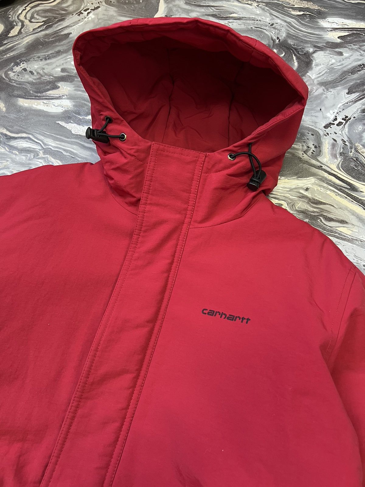 Carhartt × Carhartt Wip × Vintage Vintage Carhartt Peak Jacket Red Size Large Size US L / EU 52-54 / 3 - 2 Thumbnail