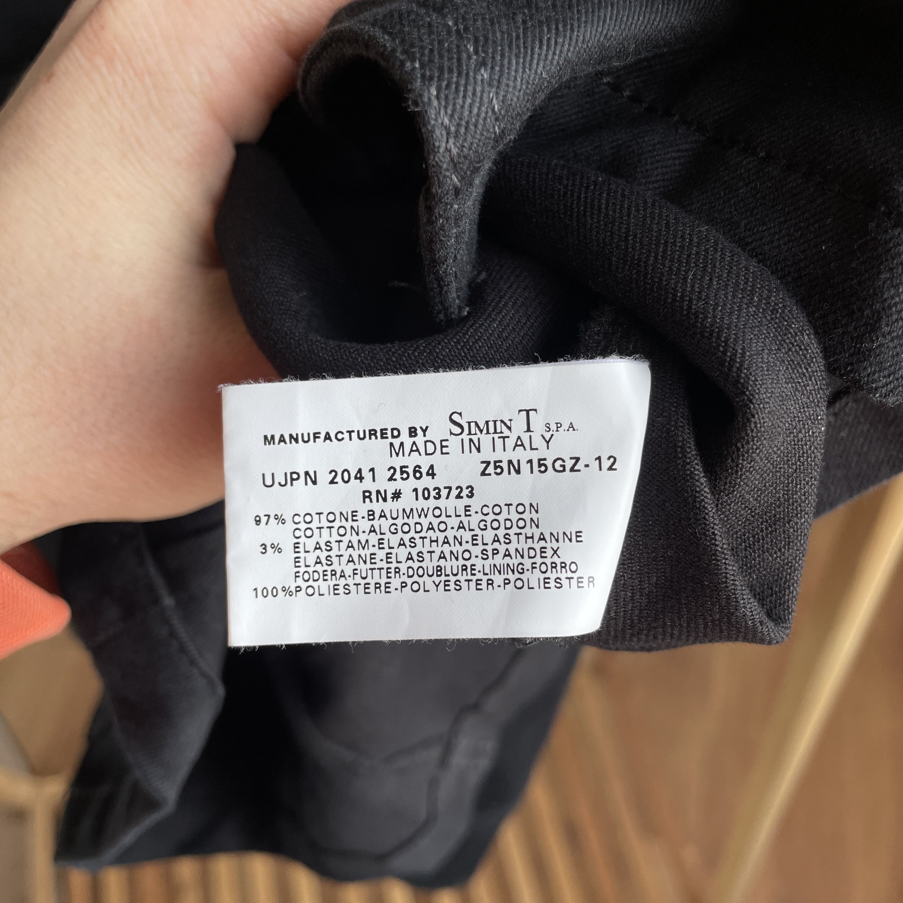 Armani Armani Jeans Vintage 00's Womens Cropped Fitted Jacket Size XL / US 12-14 / IT 48-50 - 15 Thumbnail